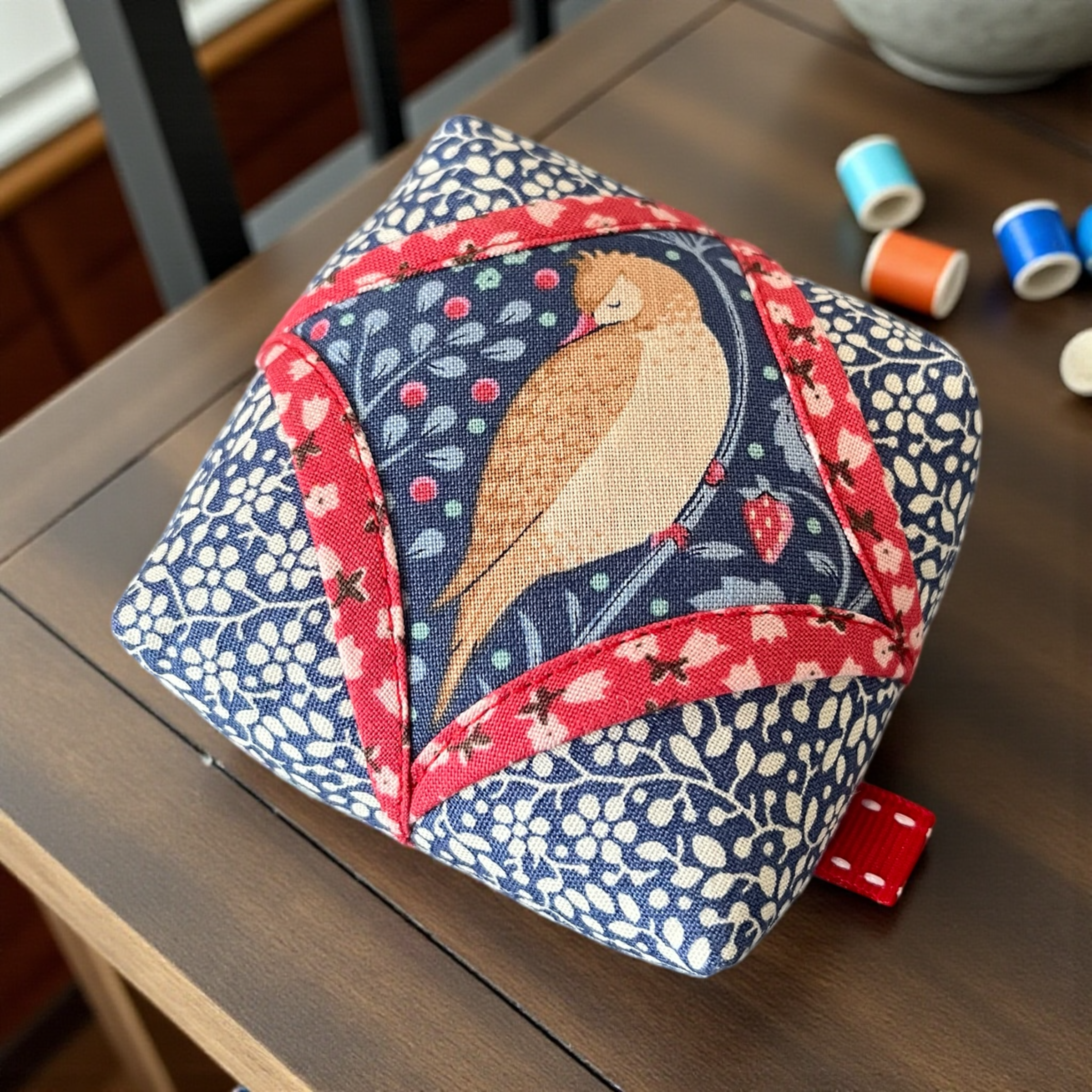 Handmade Weighted Floral Pin Cushion