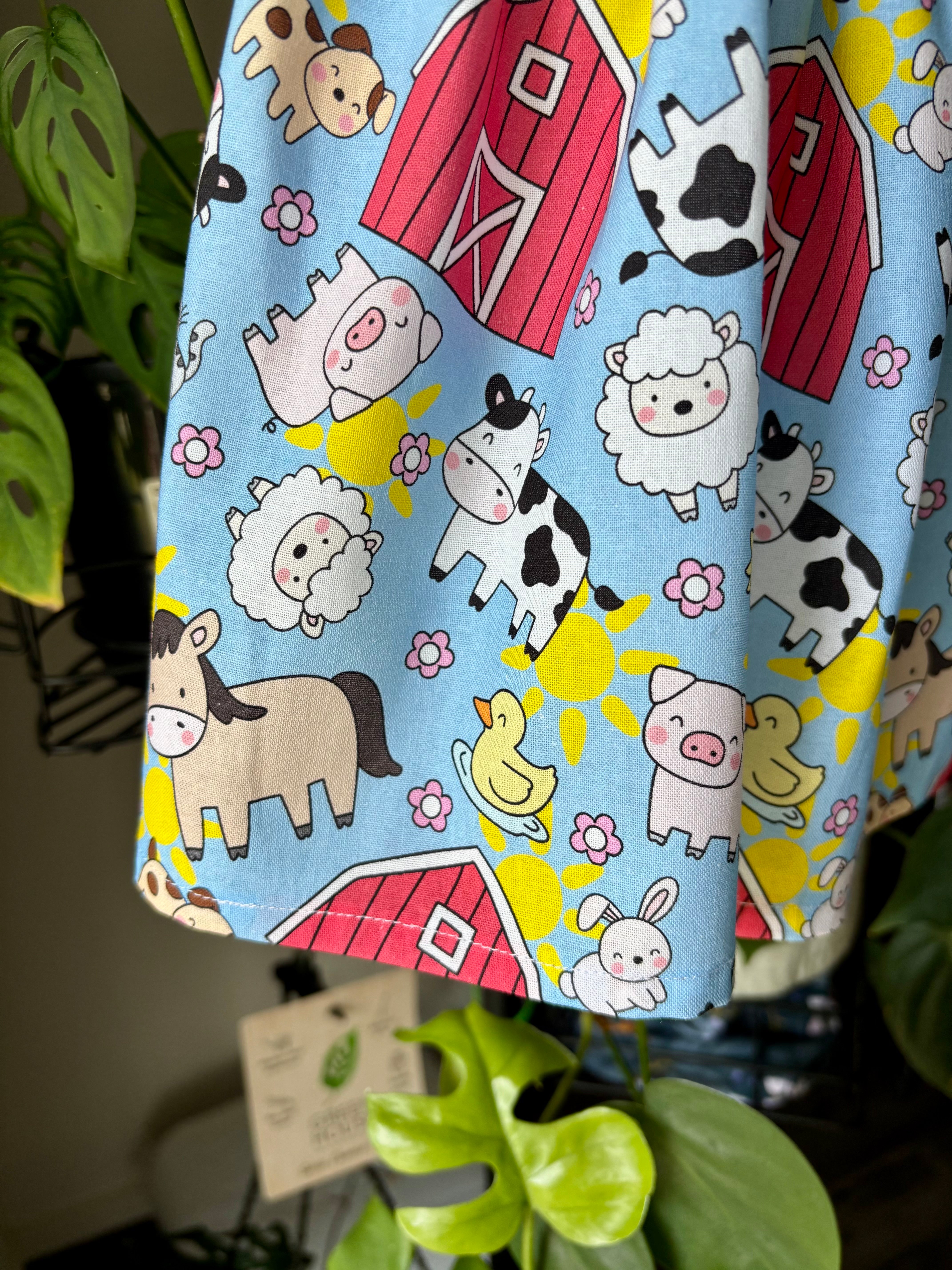 Farm Print Skirt – Size 2