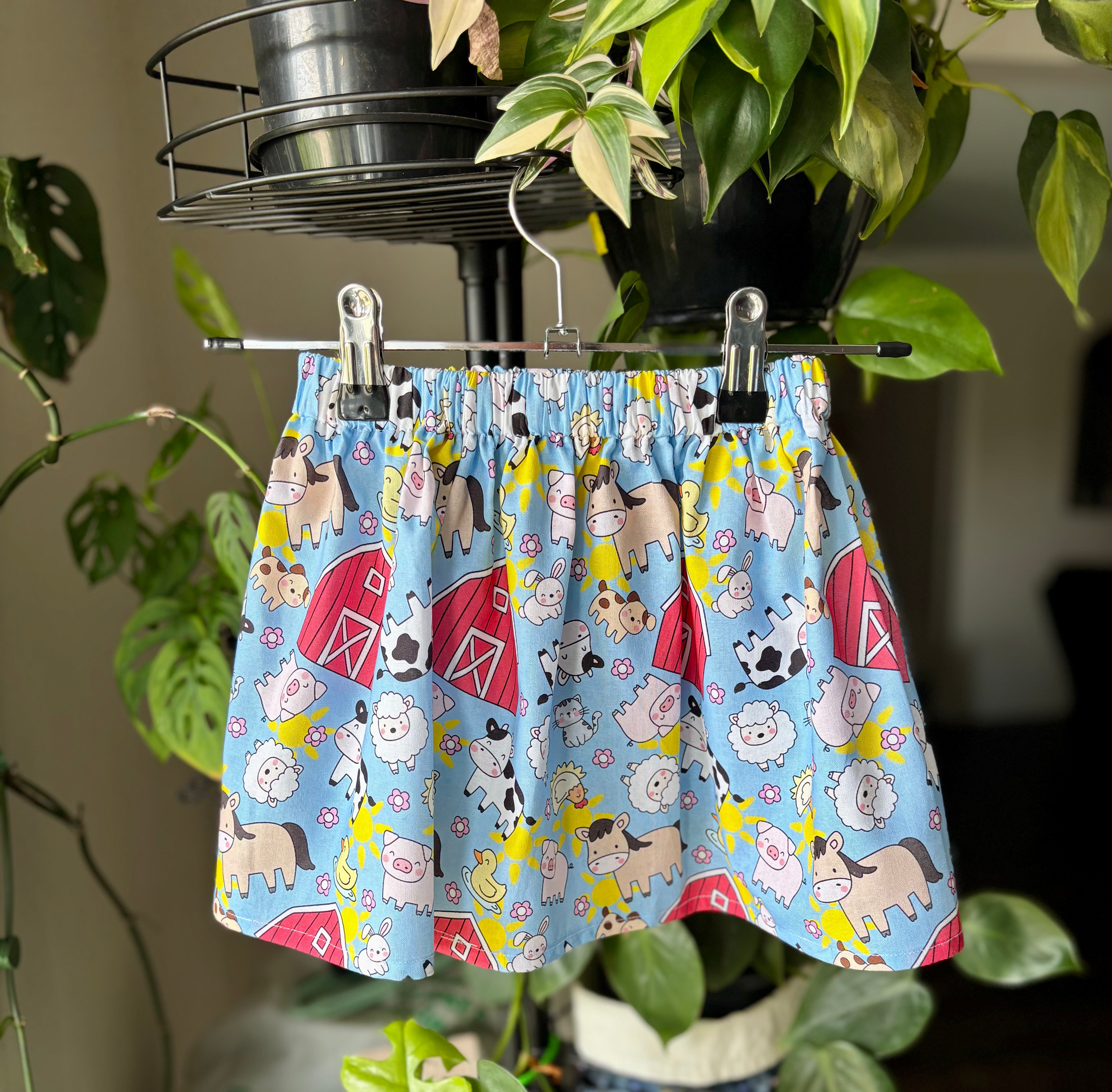 Farm Print Skirt – Size 2