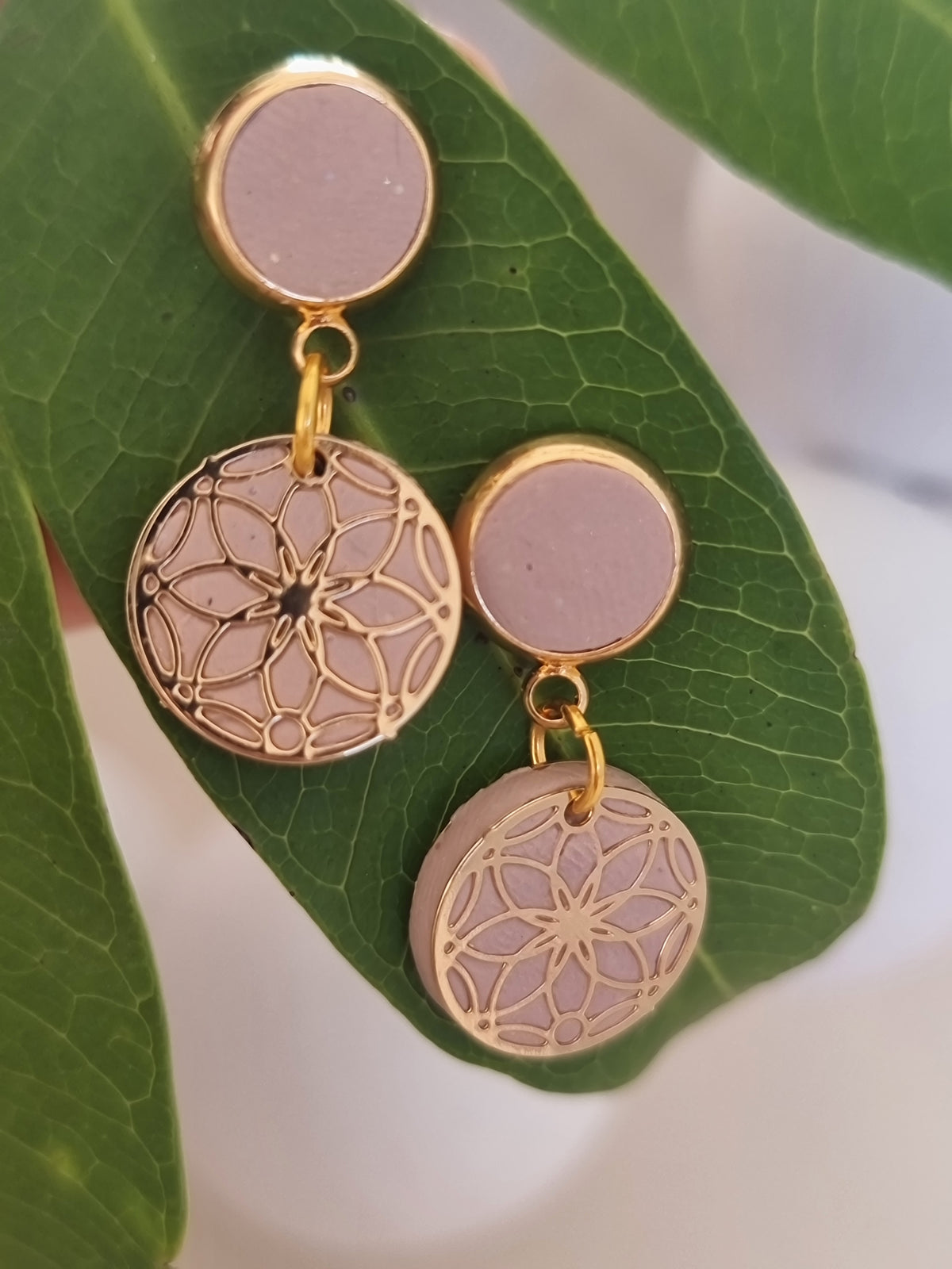 Sand Lace Dangles
