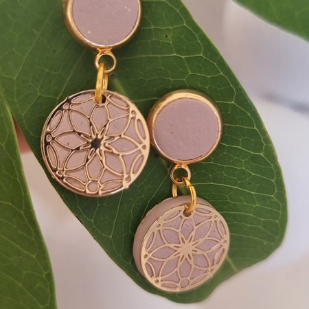 Sand Lace Dangles