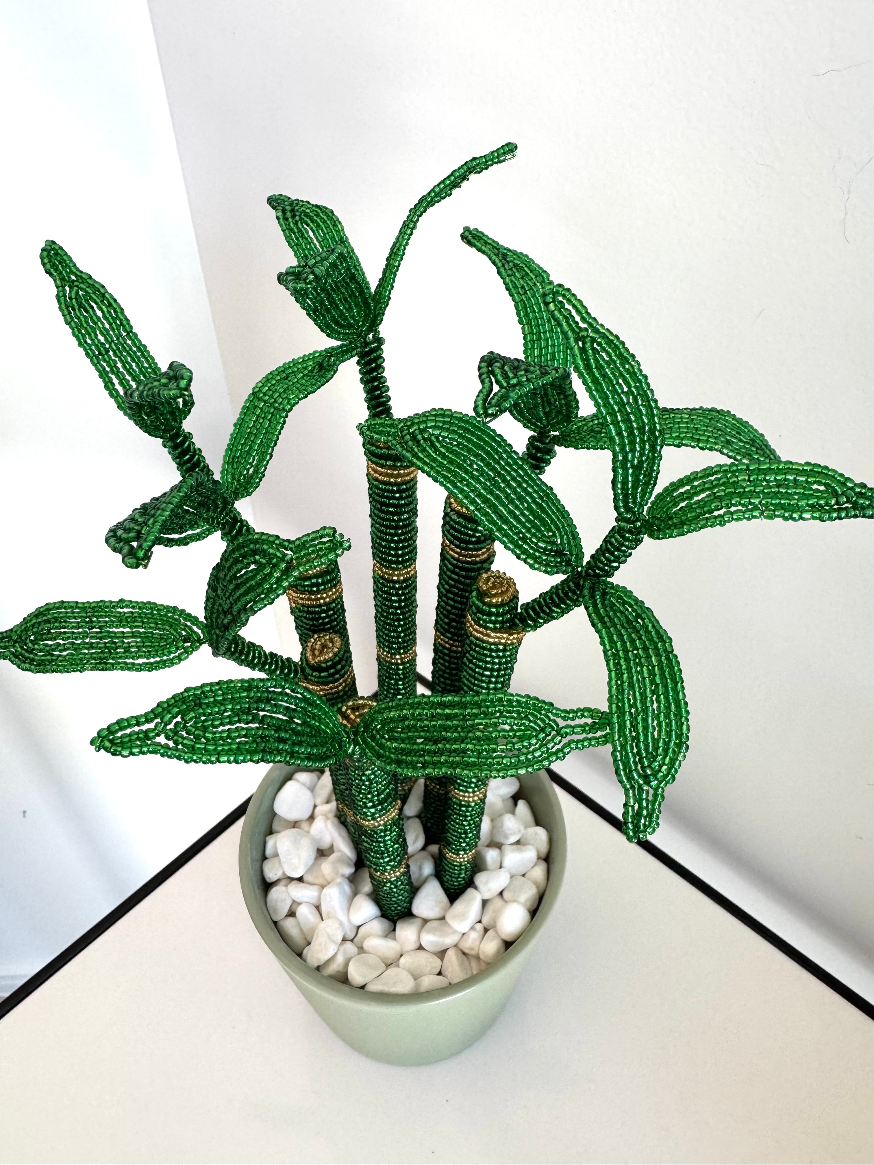 French-beaded Lucky Bamboo