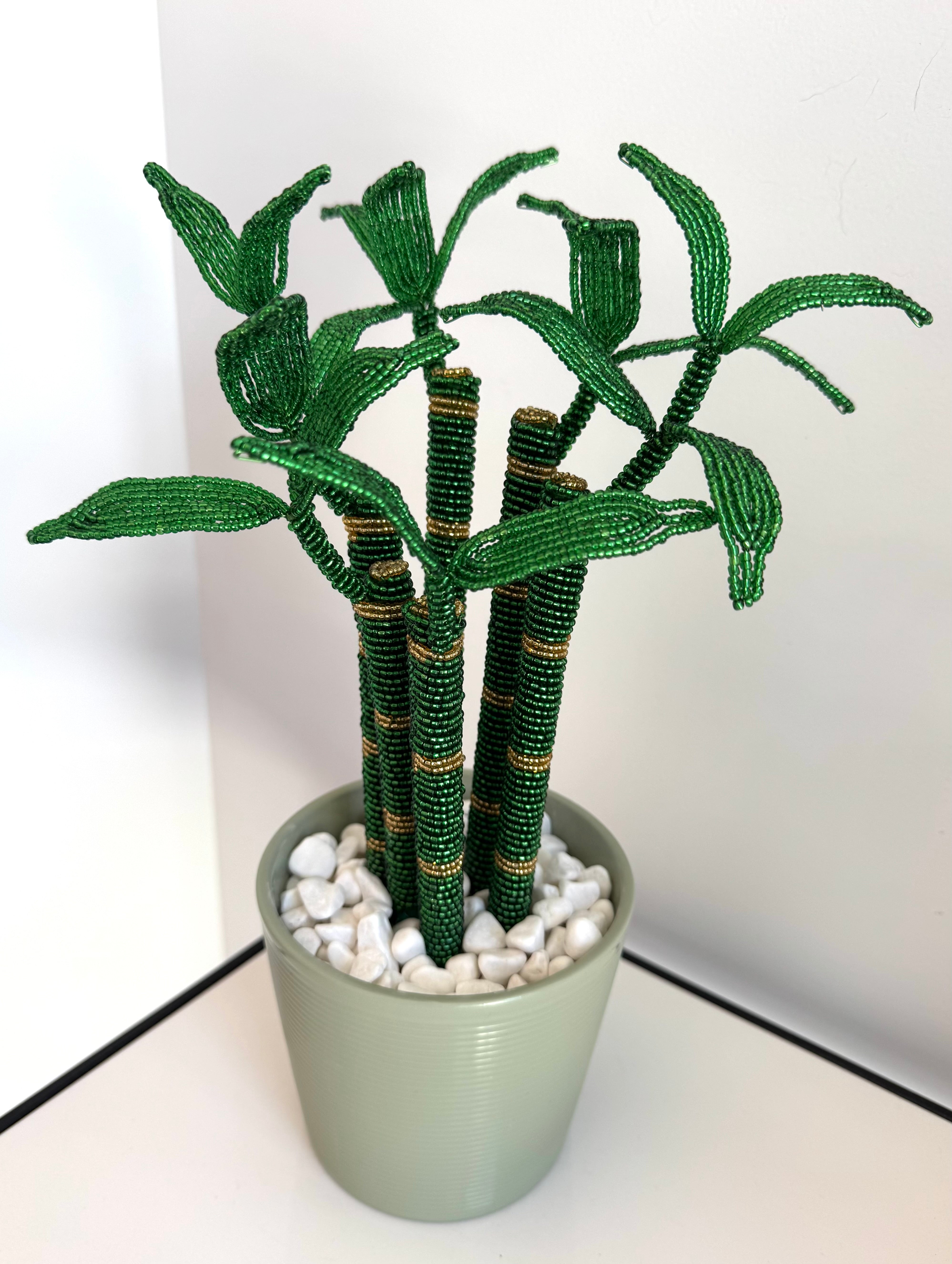 French-beaded Lucky Bamboo