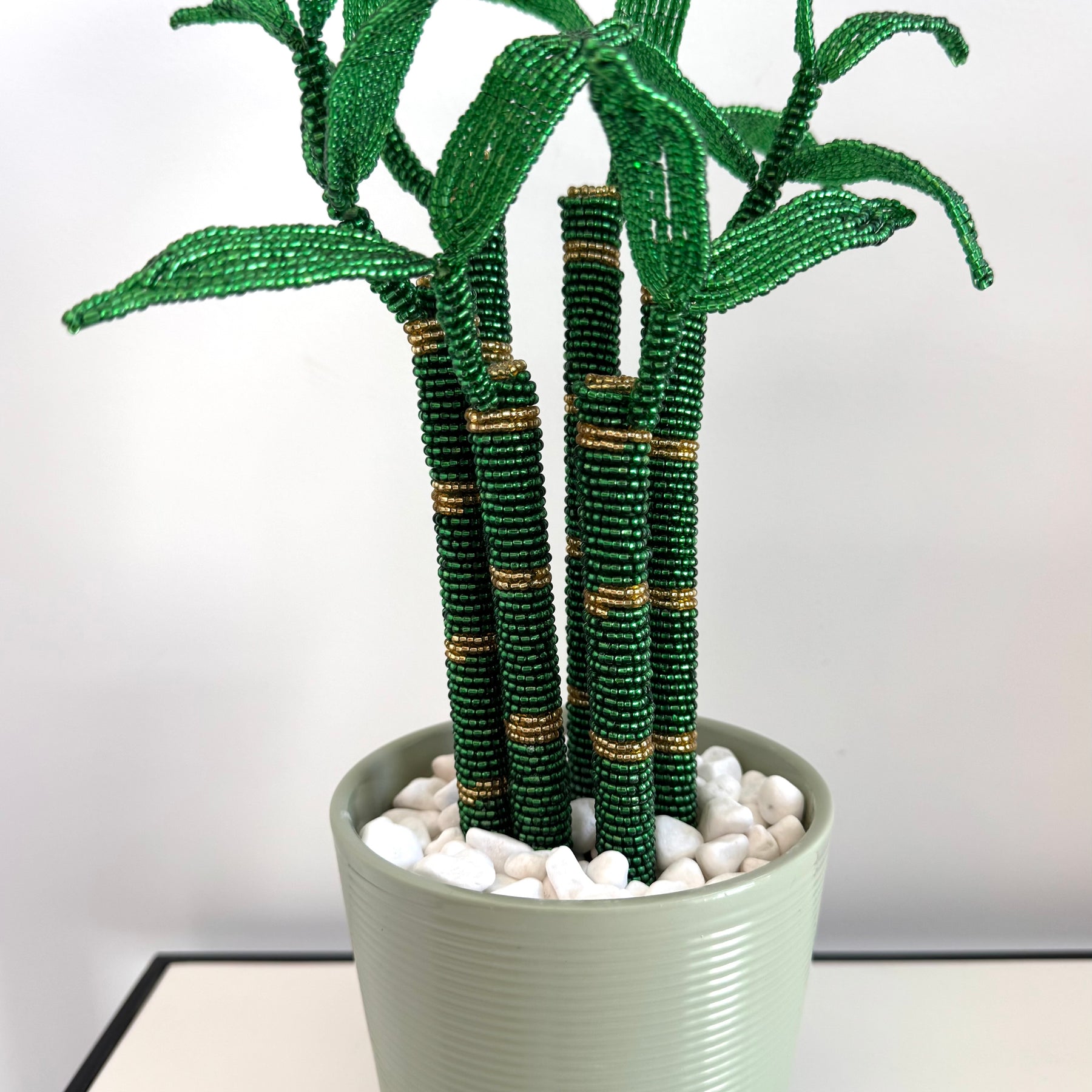 French-beaded Lucky Bamboo
