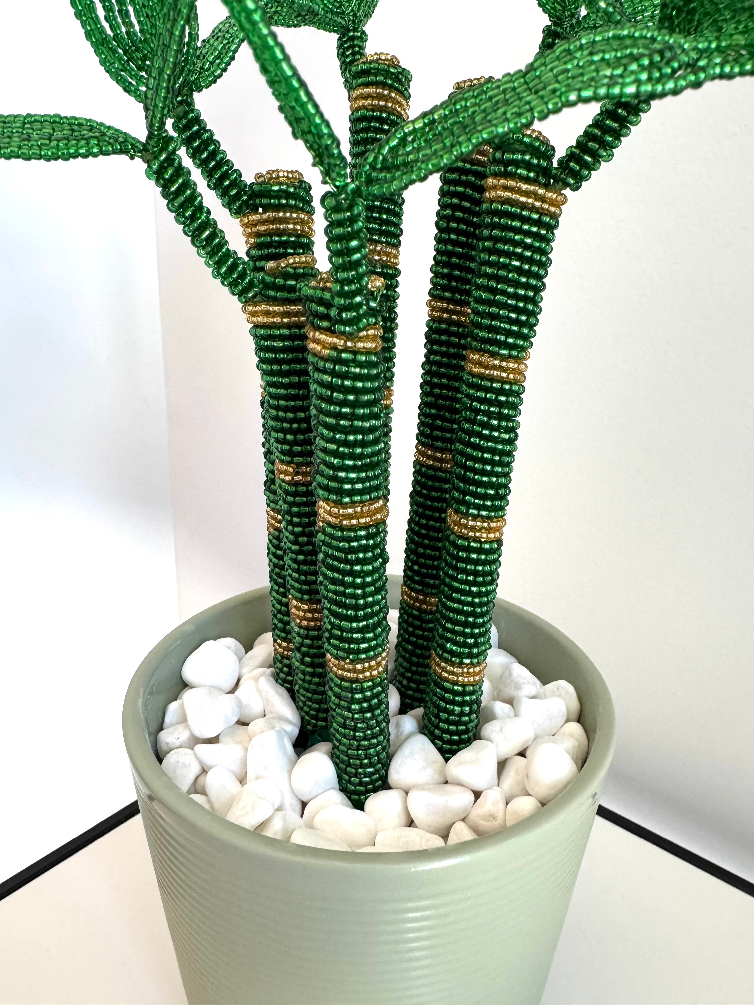 French-beaded Lucky Bamboo