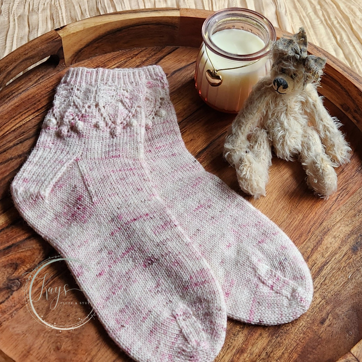 Hand Knitted Merino Women's Ankle Socks