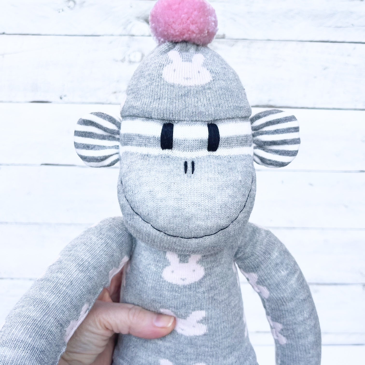 Bethany the Sock Monkey - READY TO SHIP soft toy