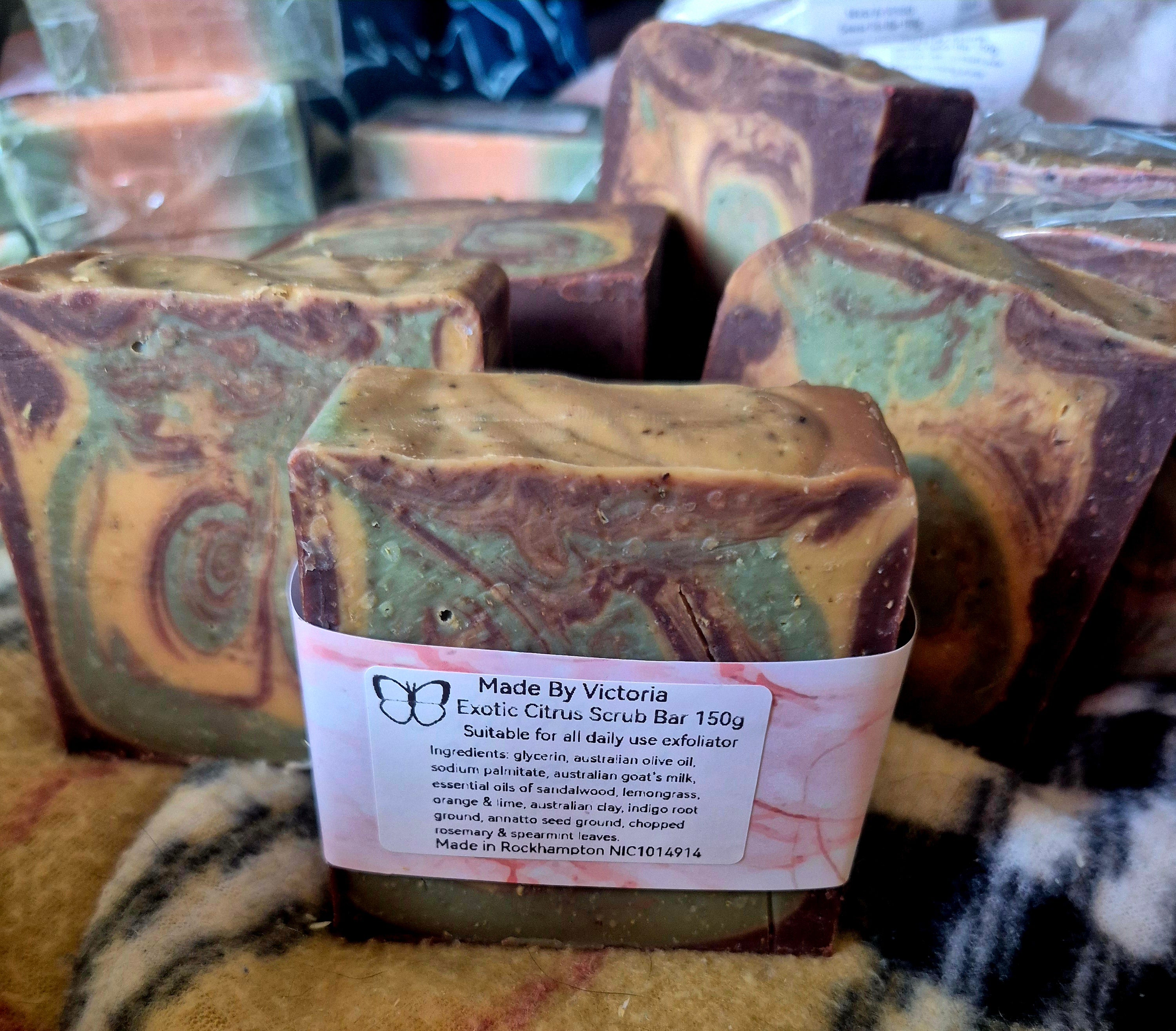 Handmade - XL.Goats Milk Soap Bar 6 PK