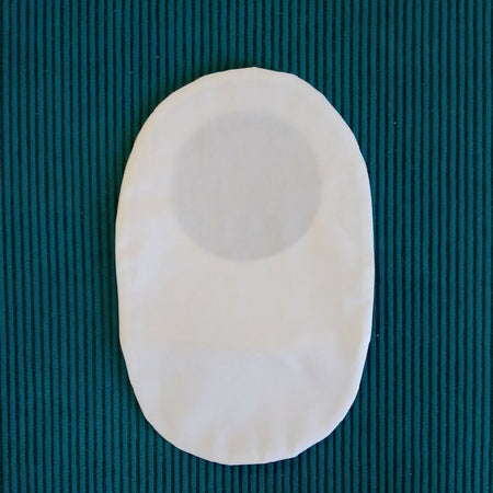 STOMA BAG COVER LARGE CREAM Suitable for Ileostomy, Colostomy, Urostomy