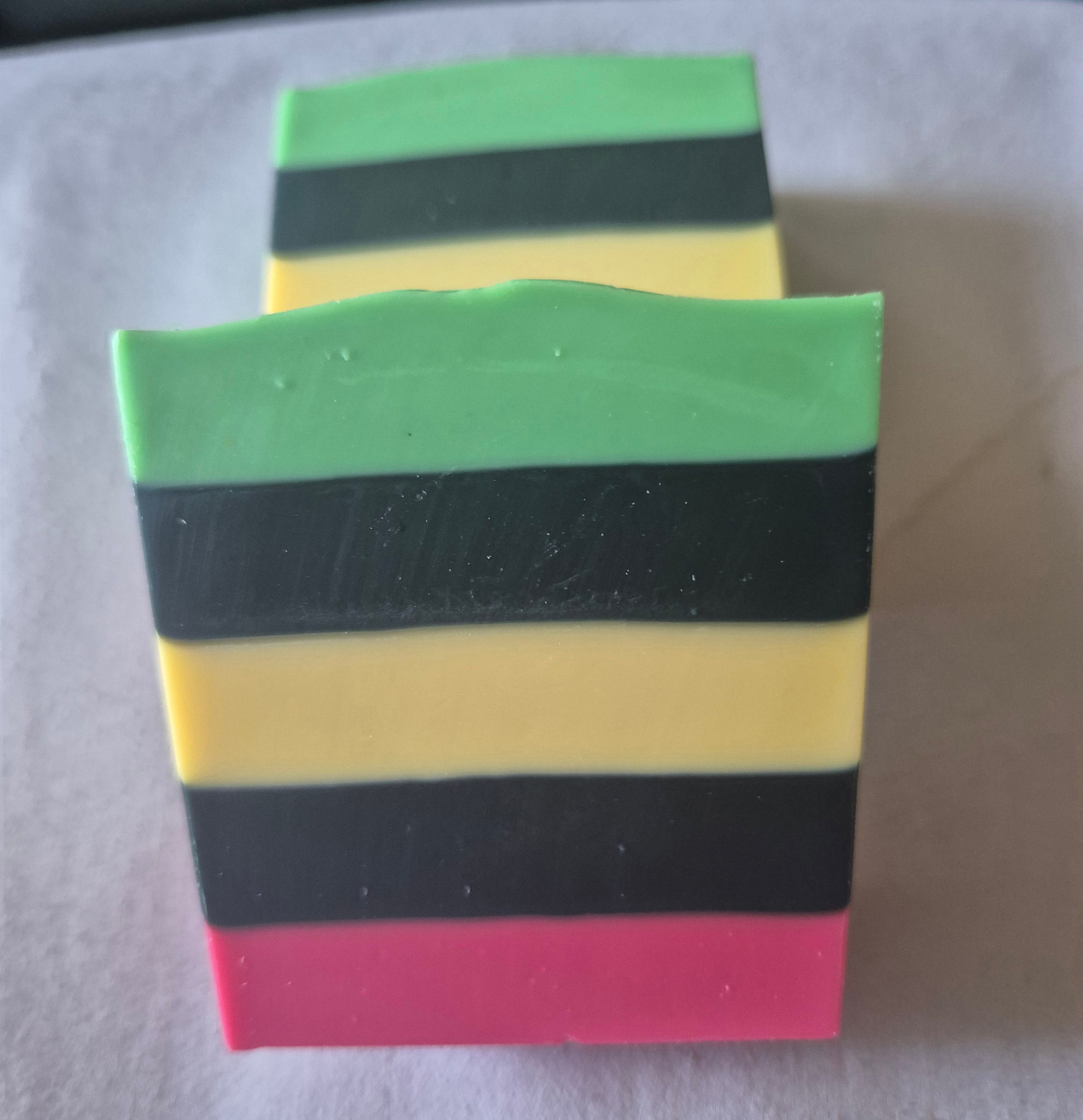 Handmade - 2 x Licorice & Goats Milk Soap Bars