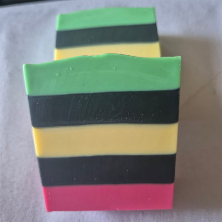 Handmade - 2 x Licorice & Goats Milk Soap Bars