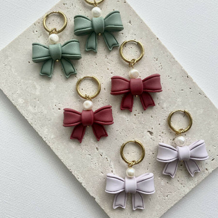 Bow Dangle Earrings