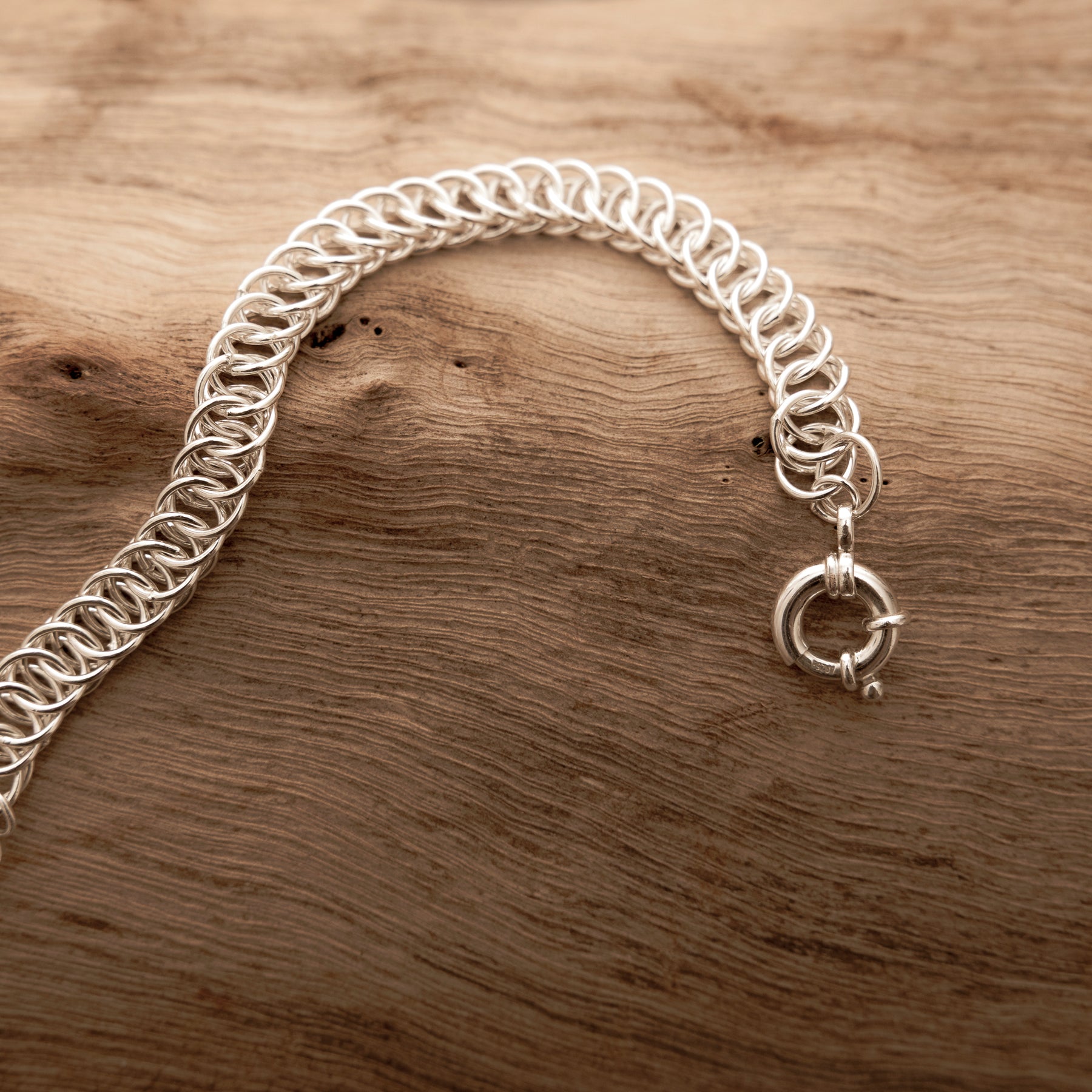 Sterling Silver Half Persian 4-in-1 Bracelet – Child's / Small Wrist