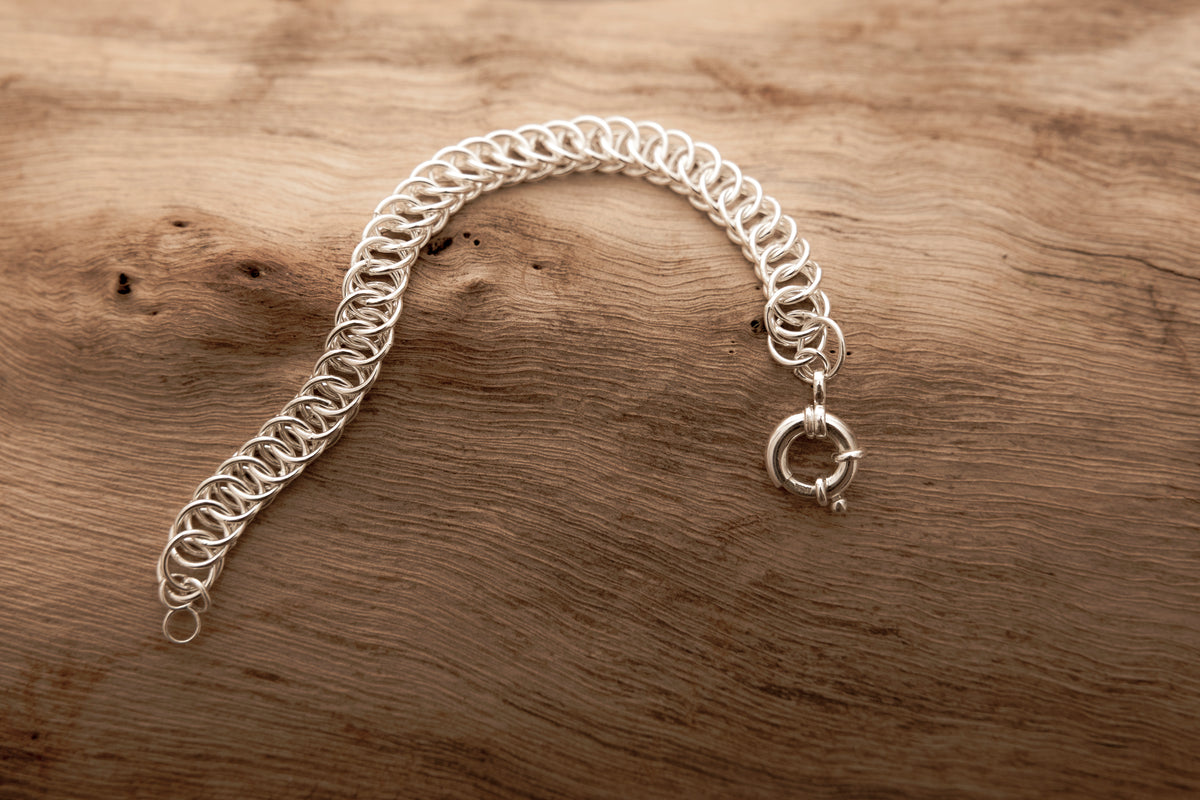 Sterling Silver Half Persian 4-in-1 Bracelet – Child's / Small Wrist