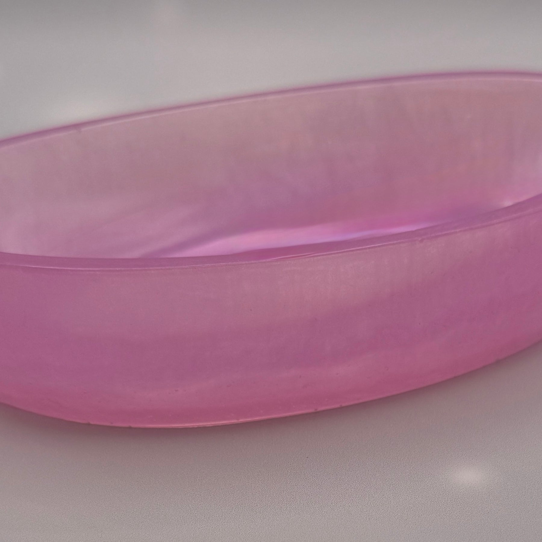 Handmade Oval Resin Bowl - Bold. Sparkly. Unique.