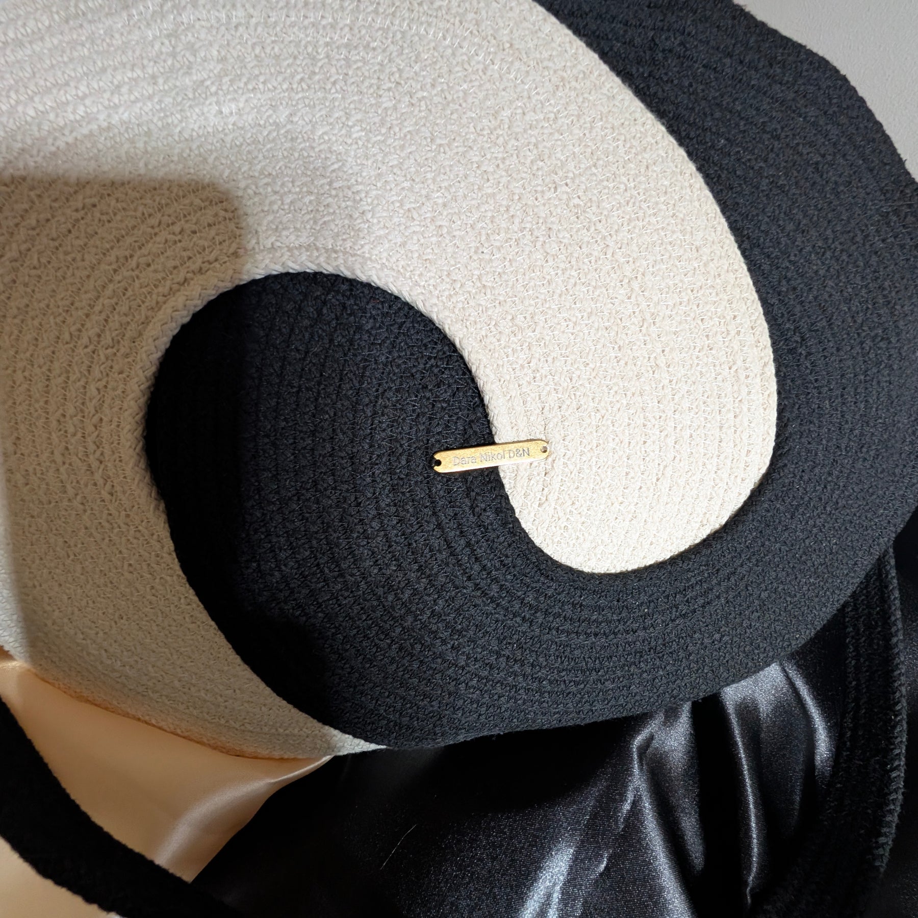 "Yin Yin" (XL) Handmade Cotton Cord Bag