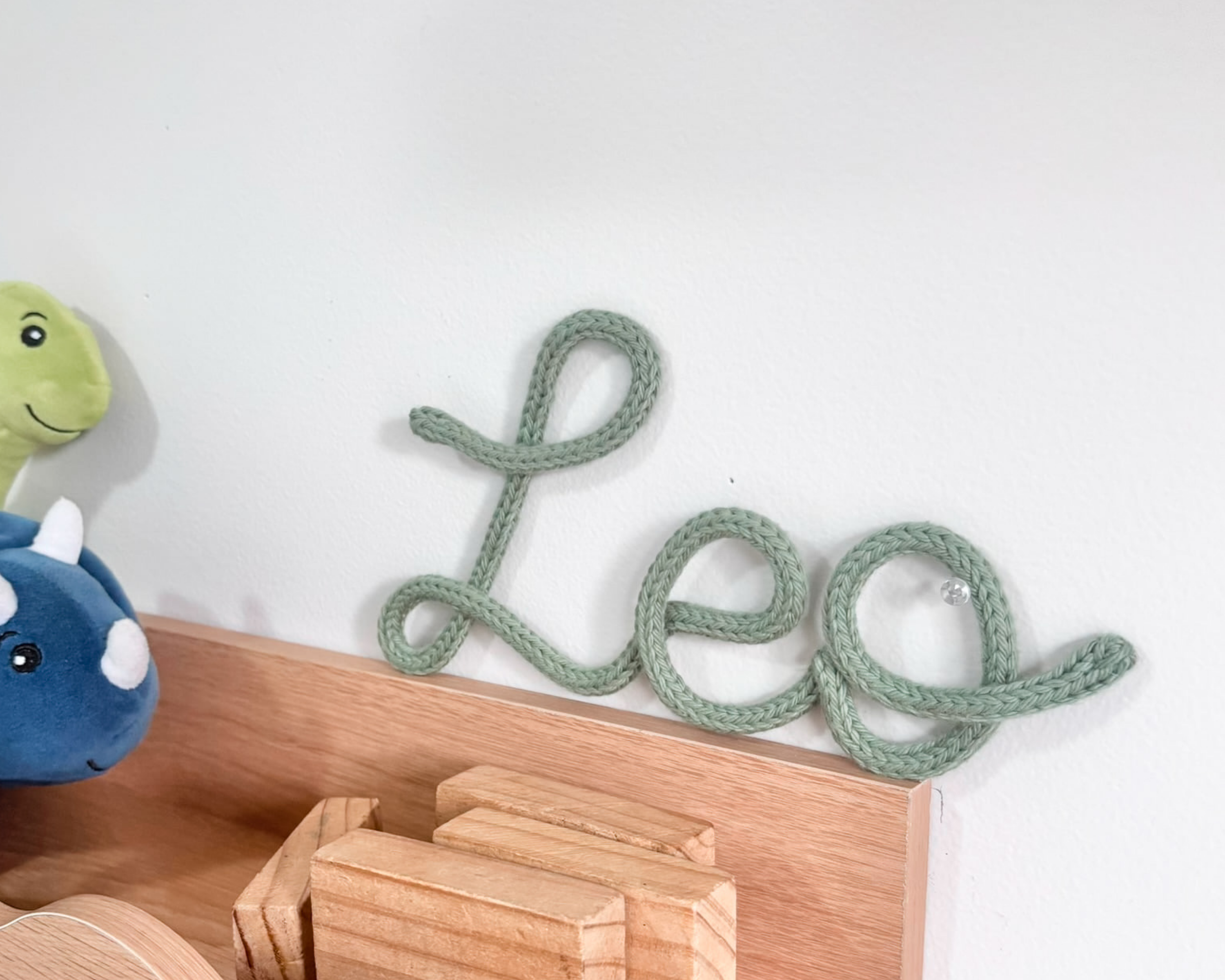 Knitted Name Sign Customisable