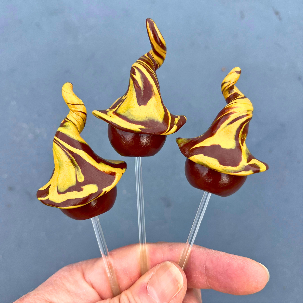 Hawthorn polymer clay gnome trio - CUSTOM ORDER
