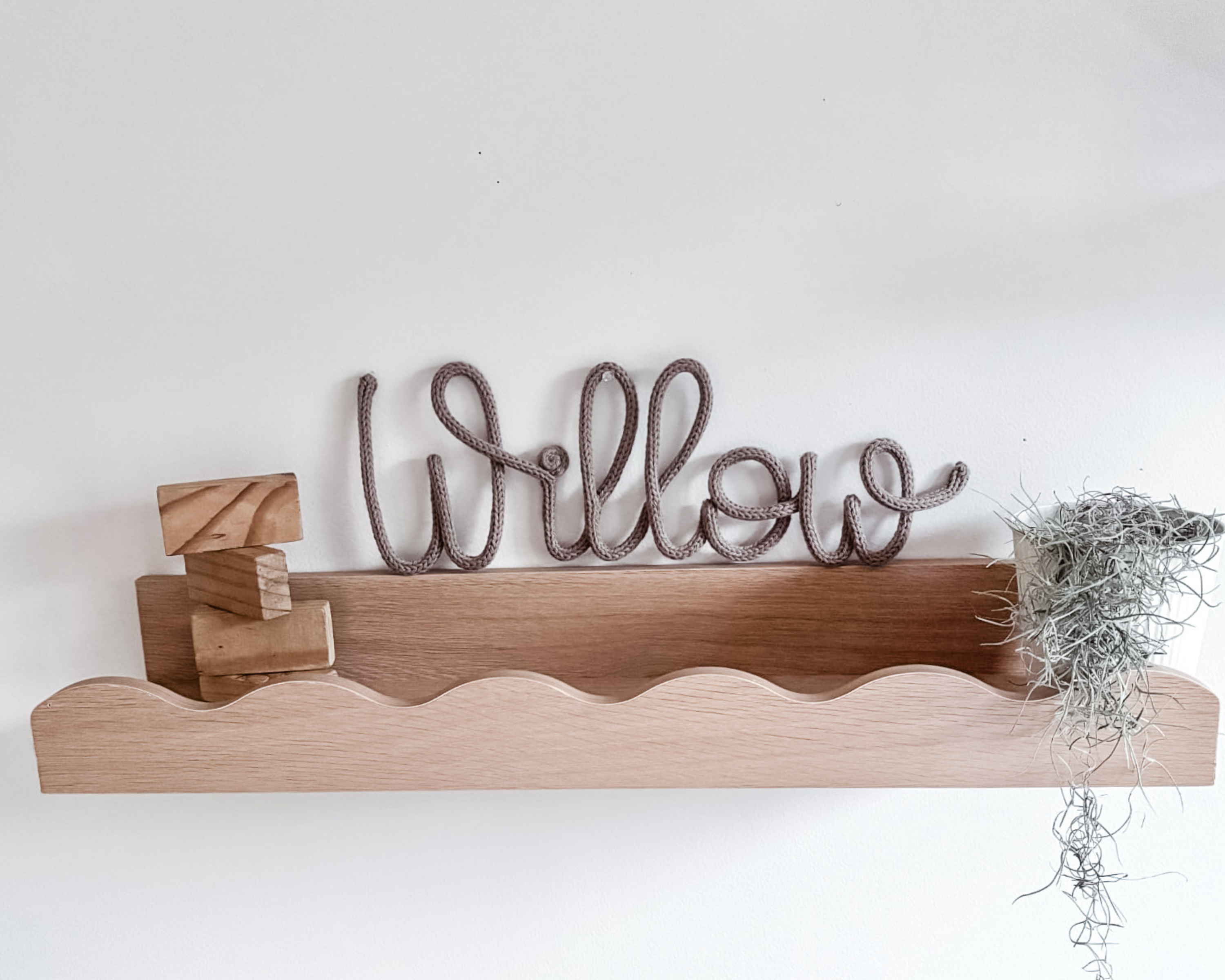 Knitted Name Sign Customisable