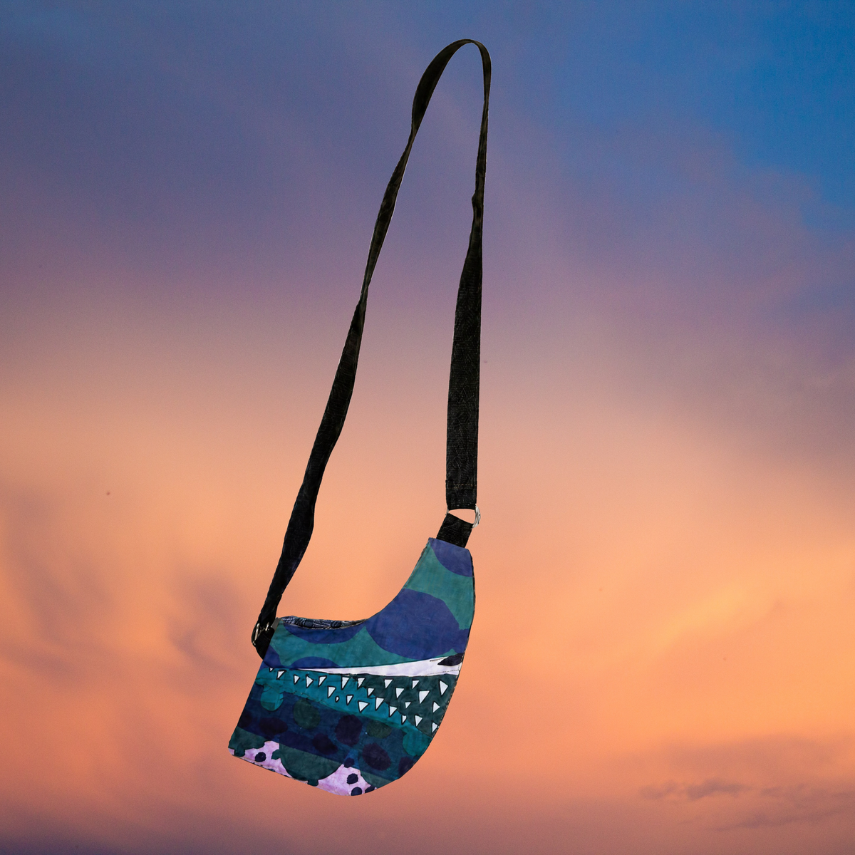 Urban Explorer Crescent Crossbody Bag