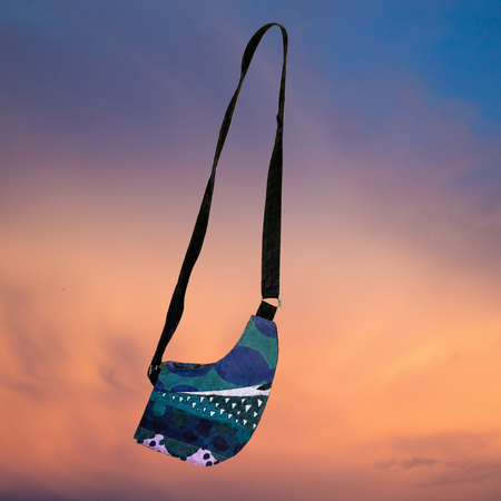 Urban Explorer Crescent Crossbody Bag