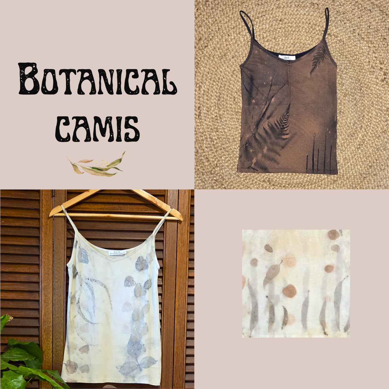 Botanical Camis - Various Sizes – Last of this Collection