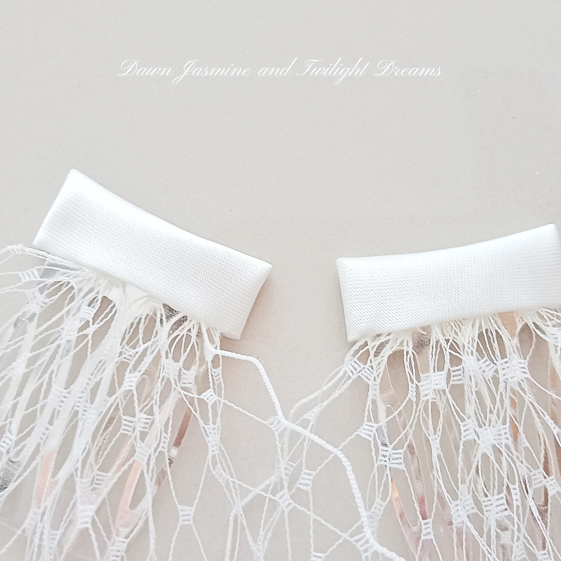 Swarovski Crystal Bandeau Birdcage Veil | The Grace