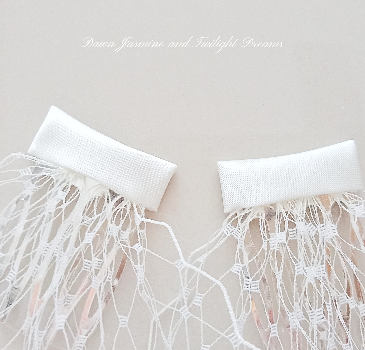 Swarovski Crystal Bandeau Birdcage Veil | The Grace