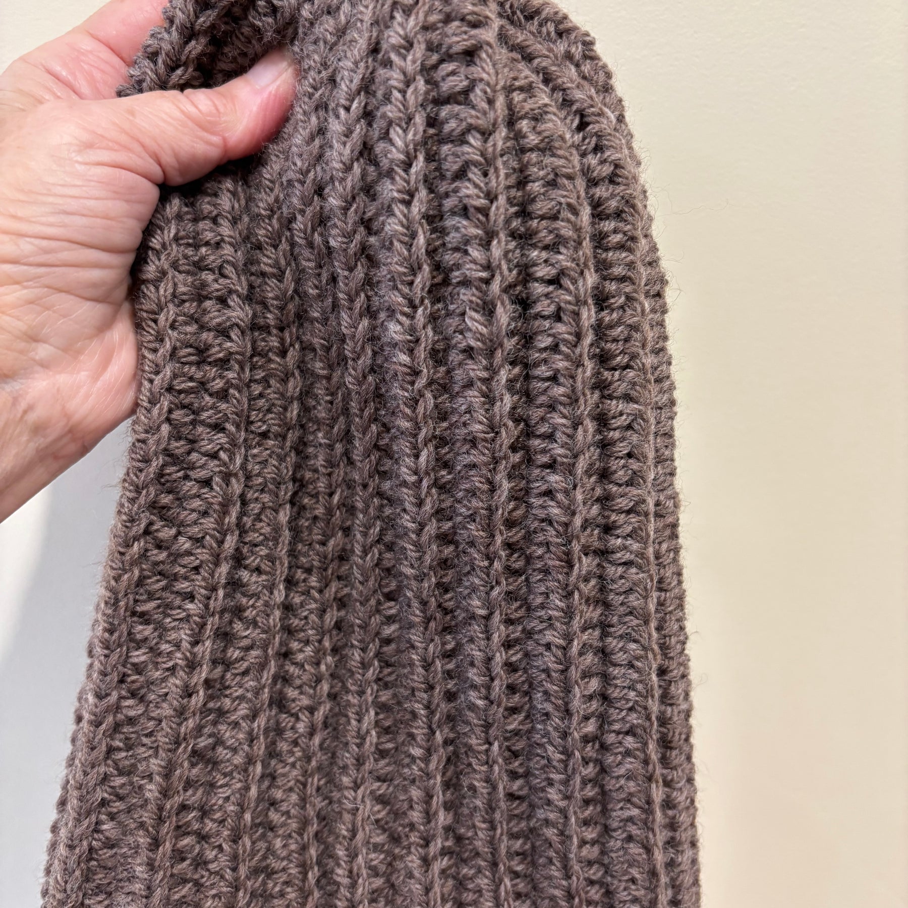 Hand Crocheted Beanie | Shades of Brown