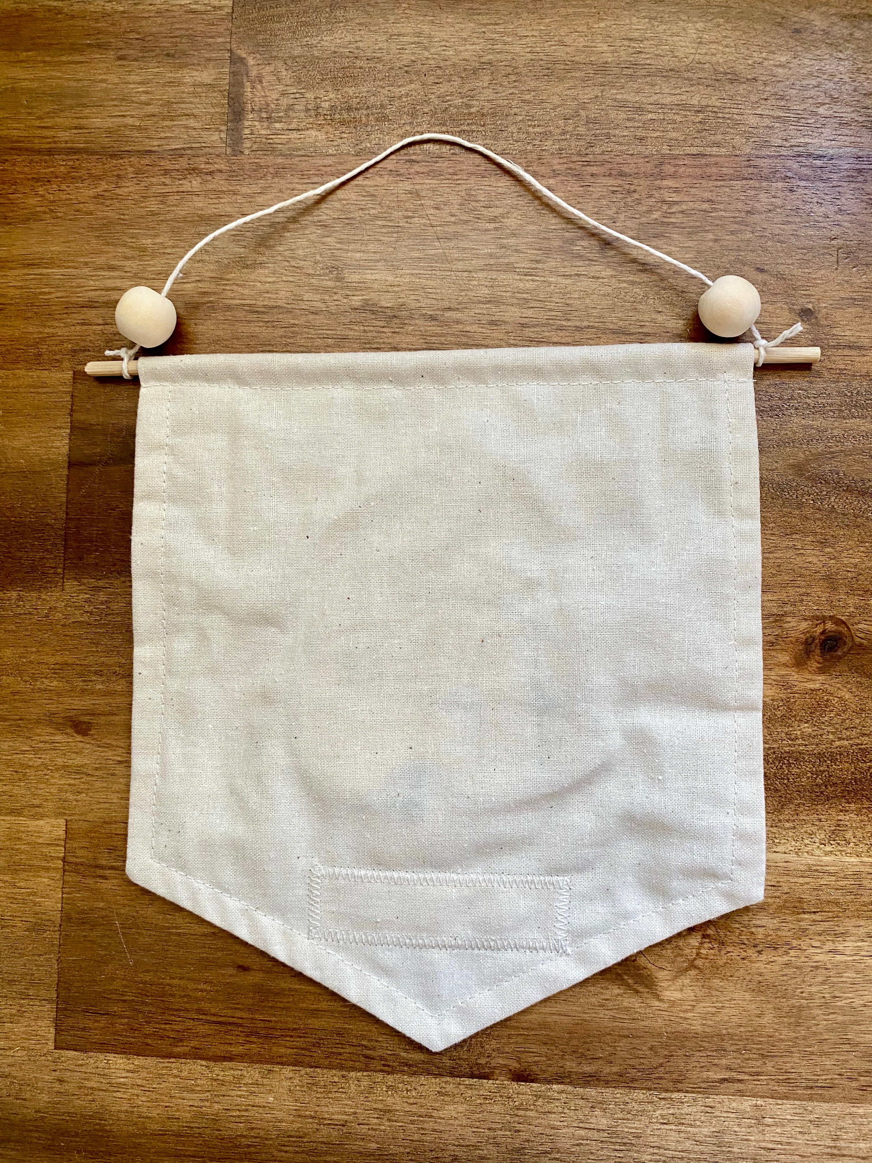 Caravan Banner - Home is where you park it! Orange