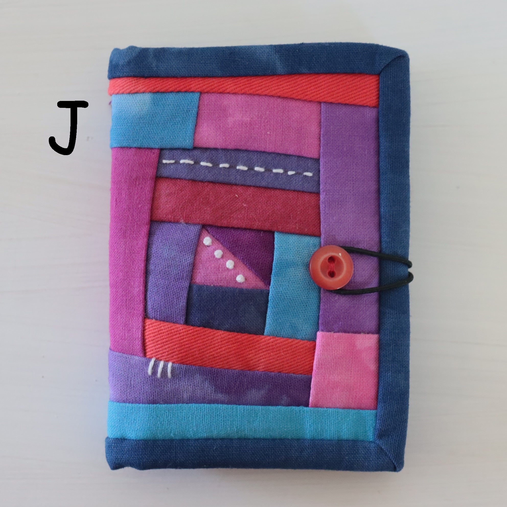 Hand Dyed Patchwork Needle Books