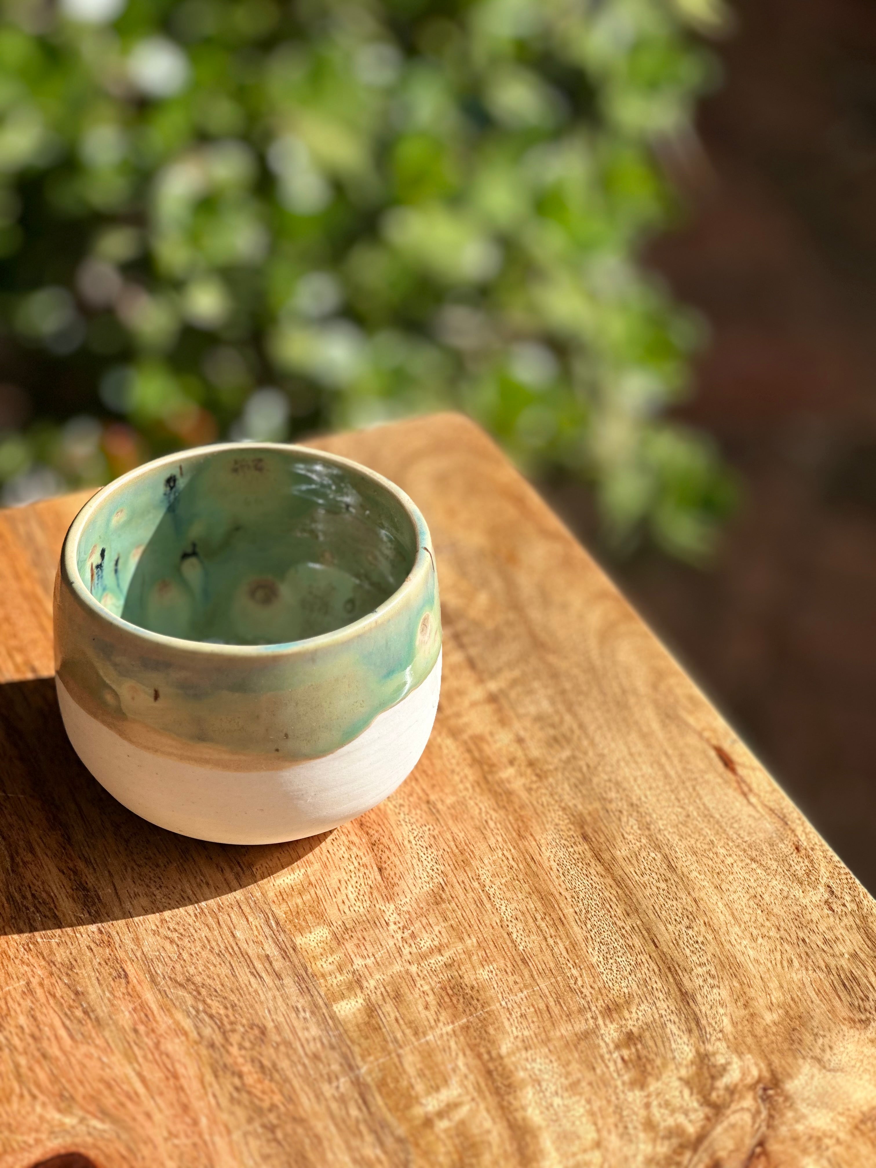 Tea Cup | Handmade Porcelain Ceramic Tableware | Wildflowers
