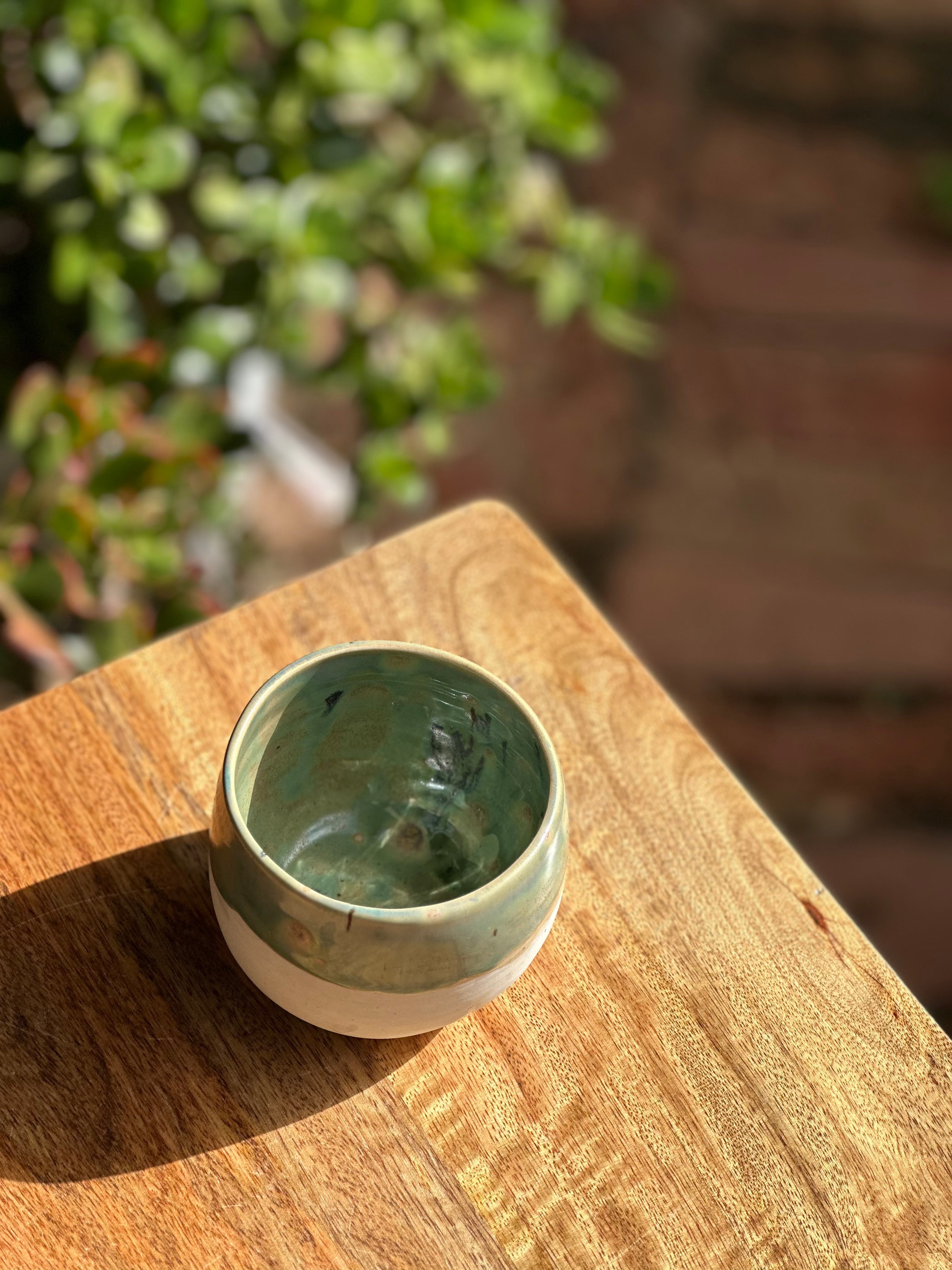 Tea Cup | Handmade Porcelain Ceramic Tableware | Wildflowers