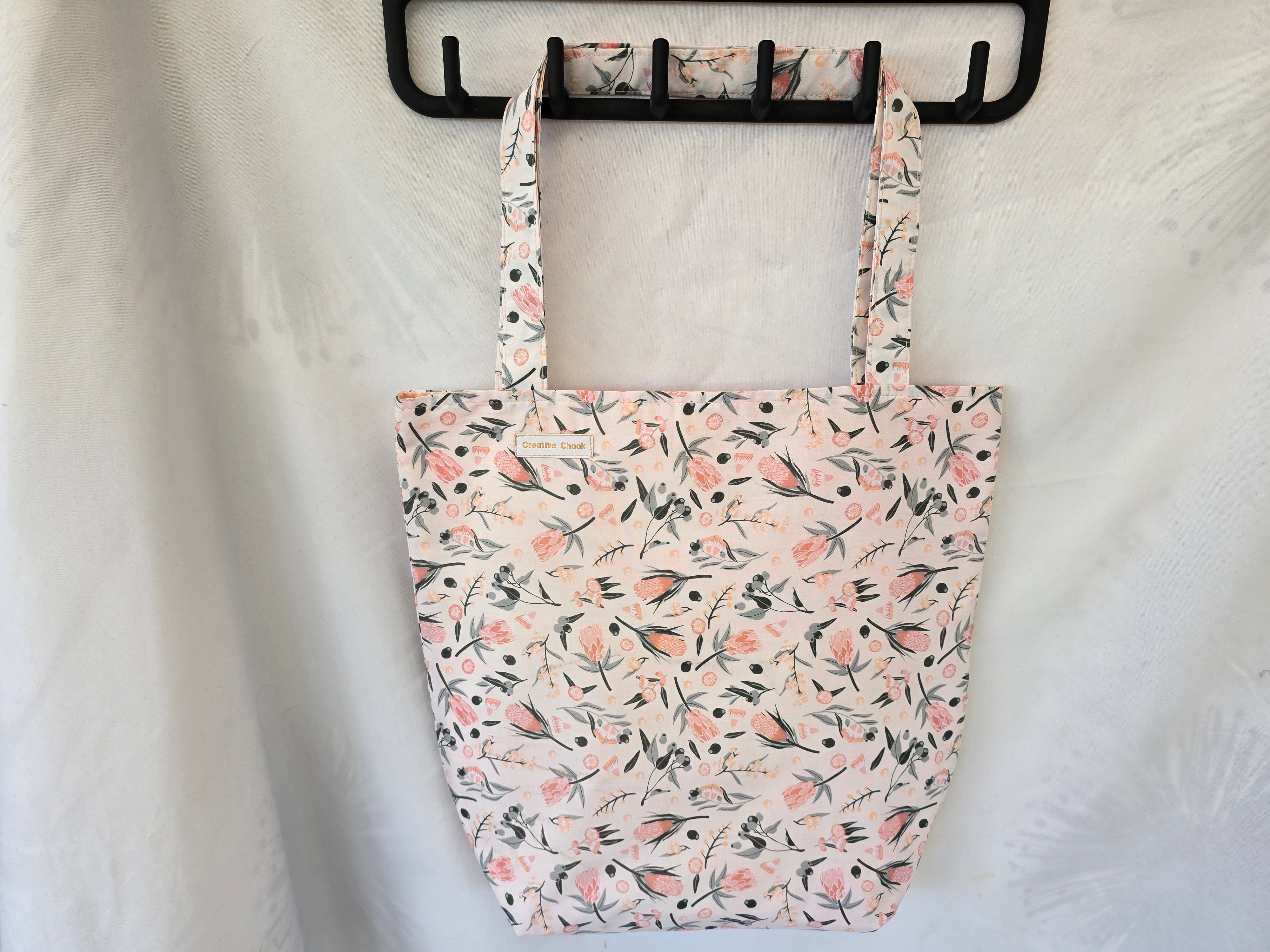 Handmade | Native | Flowers | Tote Bag