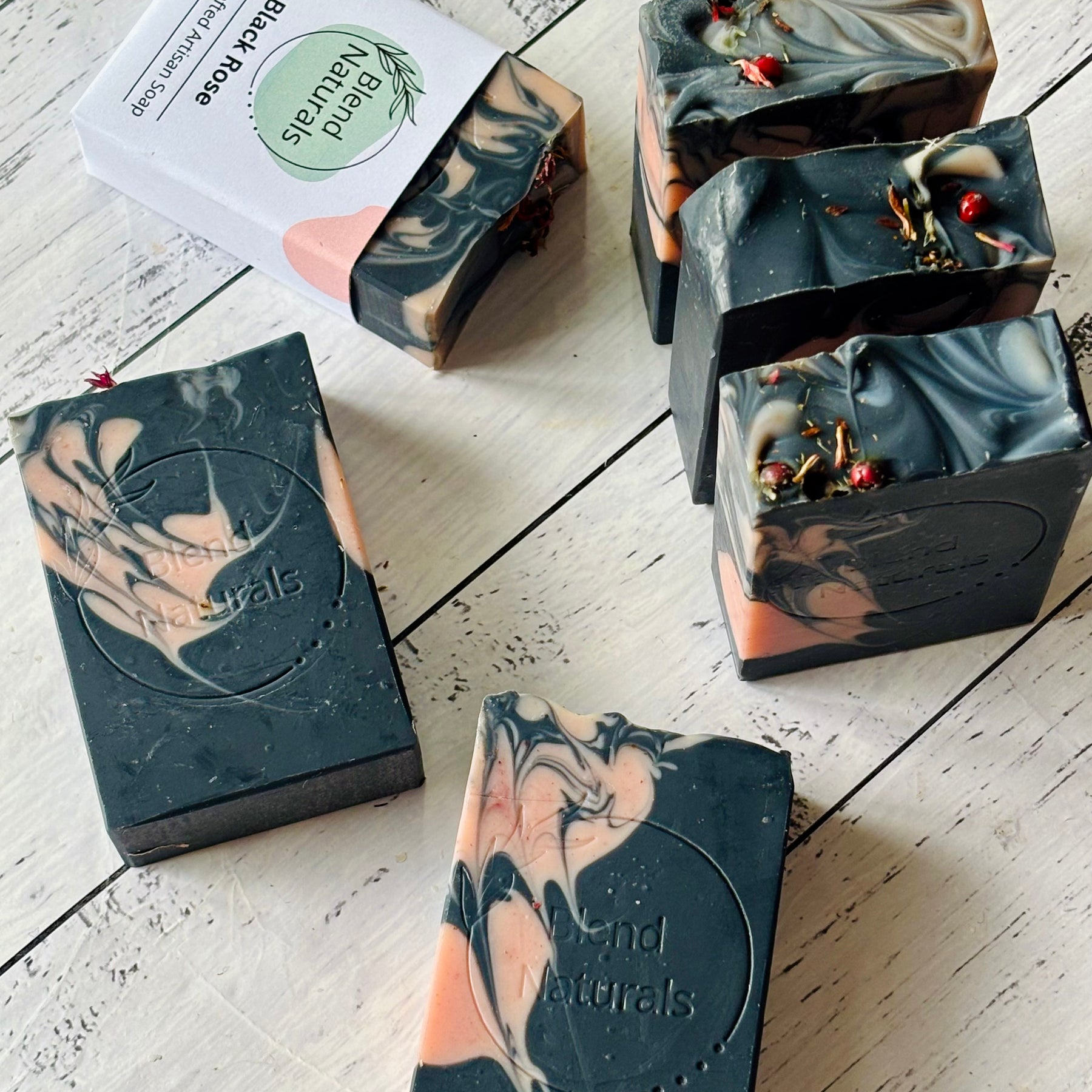 Black Rose Natural Handcrafted Soap Bar