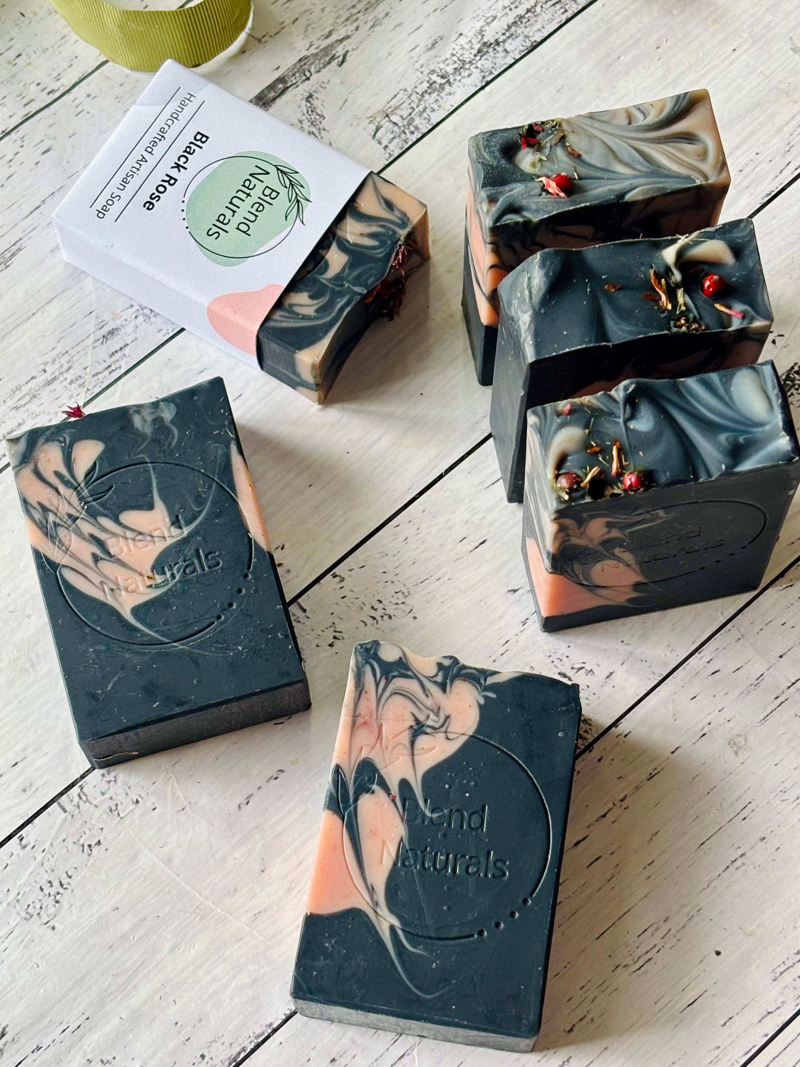 Black Rose Natural Handcrafted Soap Bar