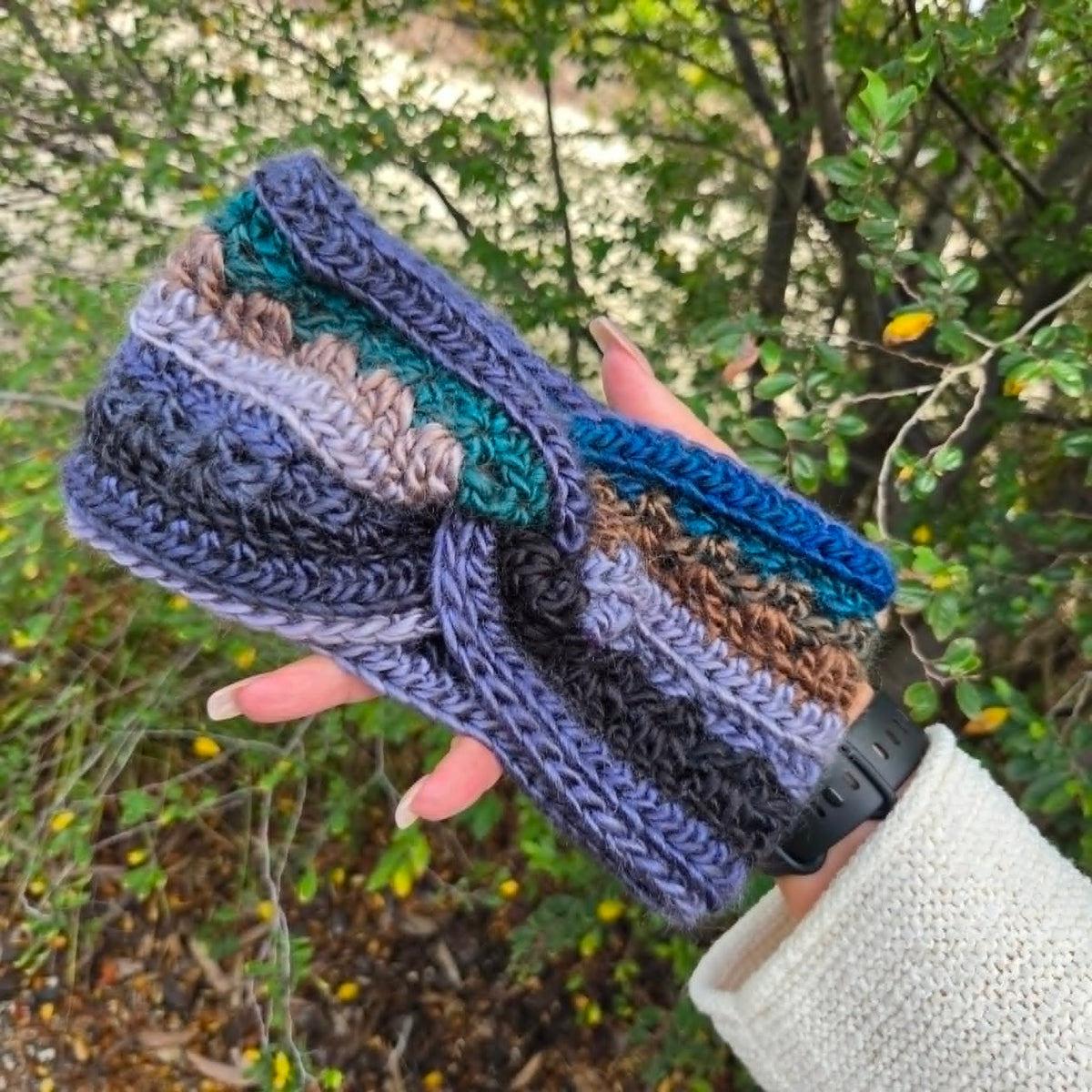 Crochet Earwarmer | Handmade Headband | Multiple Colours