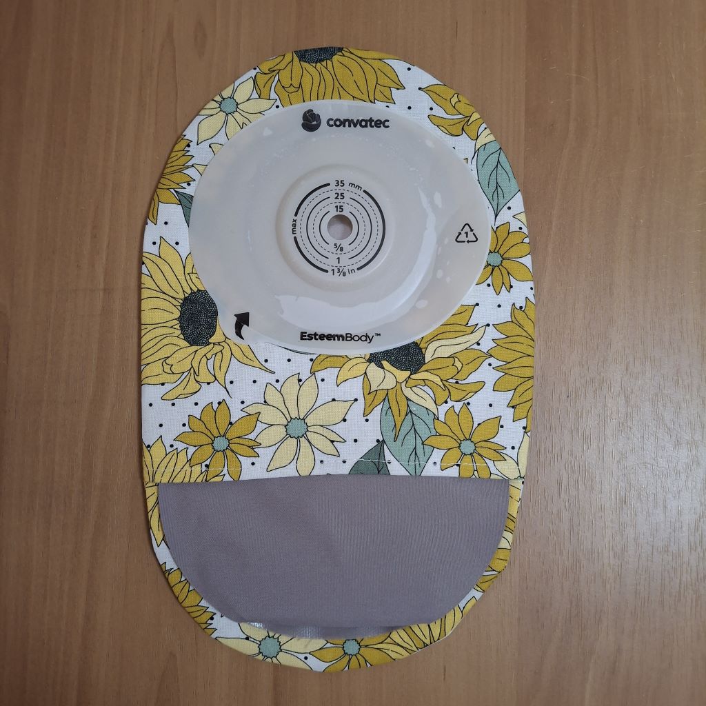 STOMA BAG COVER LARGE  Suitable for Ileostomy, Colostomy, Urostomy