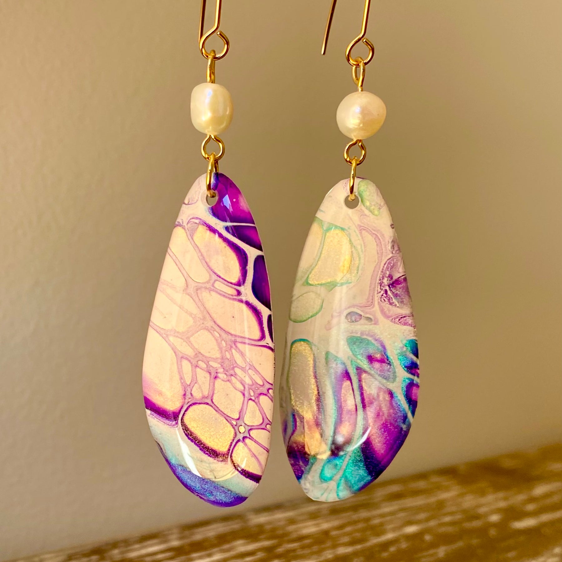 Freshwater Pearl Collection Dangle Earrings