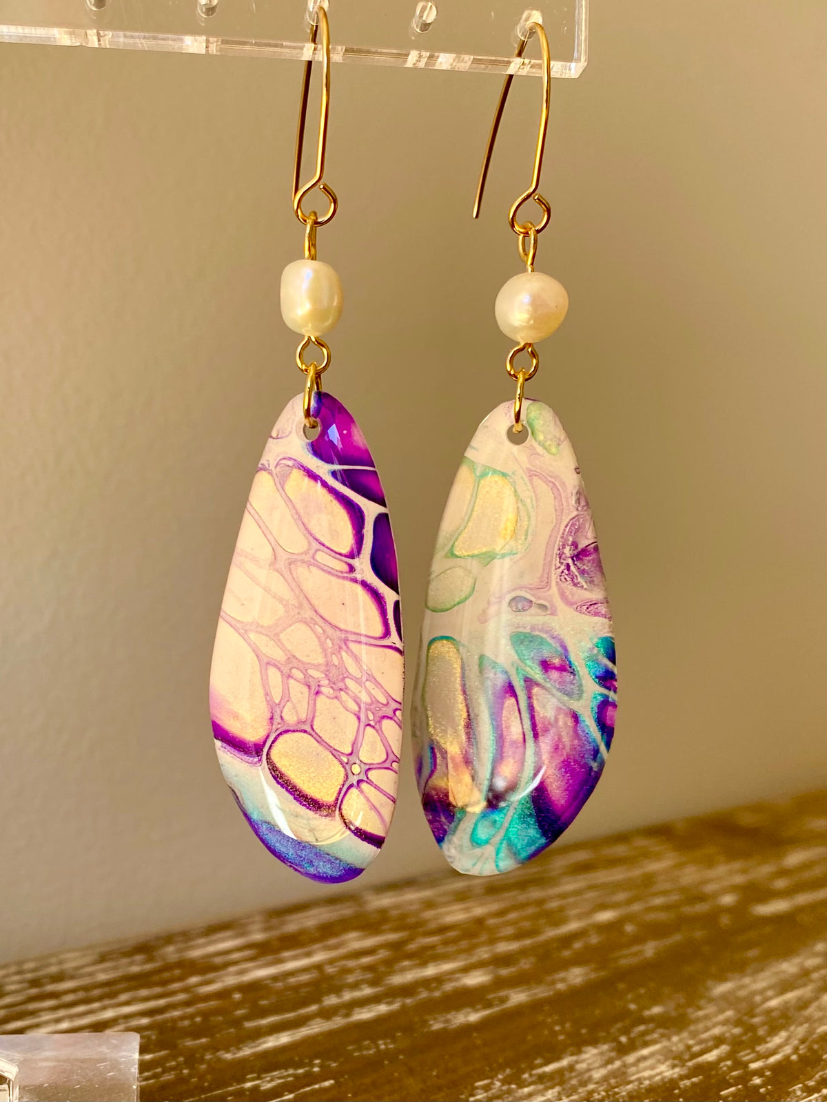 Freshwater Pearl Collection Dangle Earrings