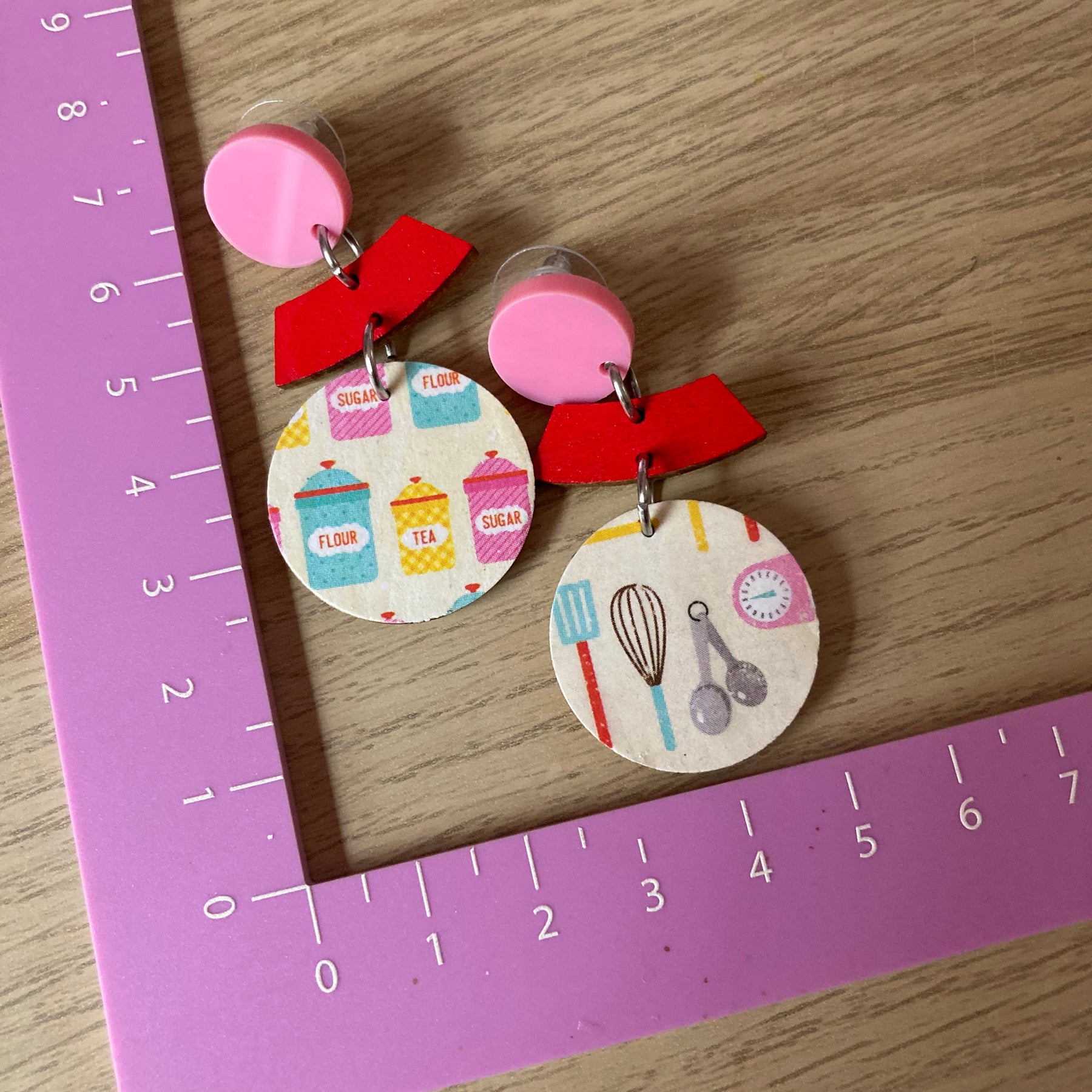 Ready to bake earrings