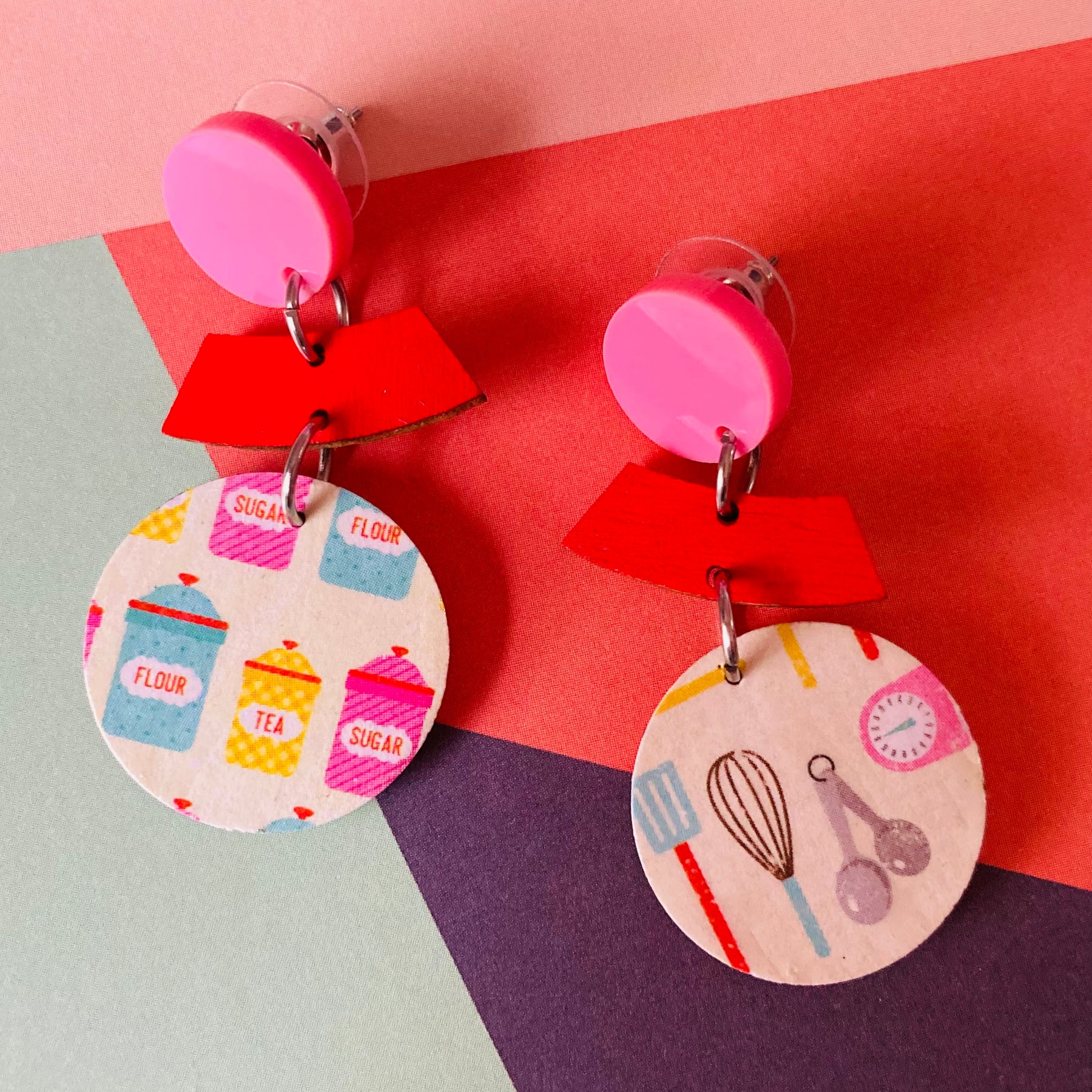 Ready to bake earrings