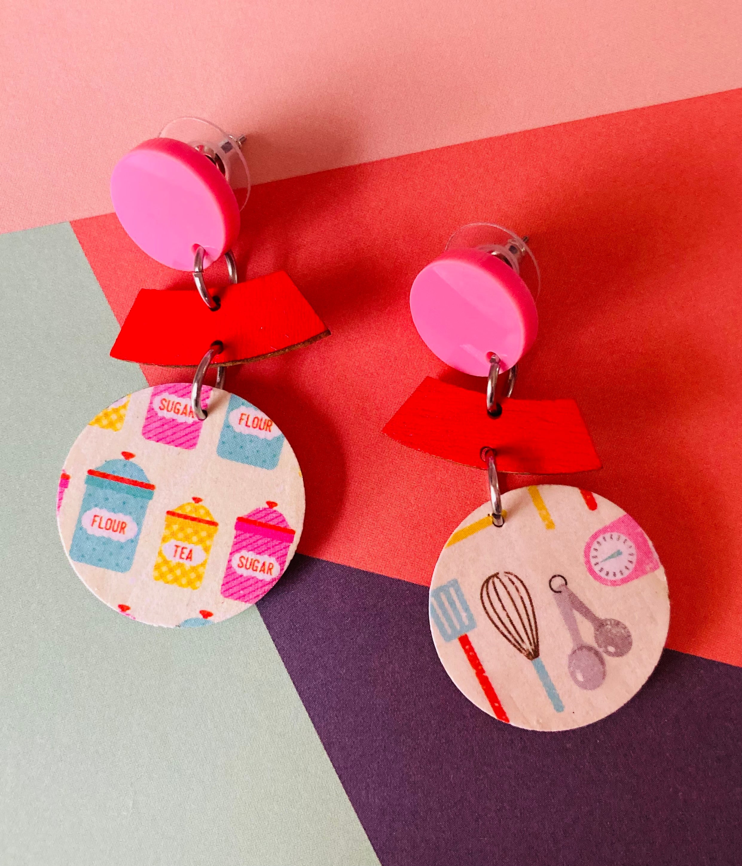Ready to bake earrings