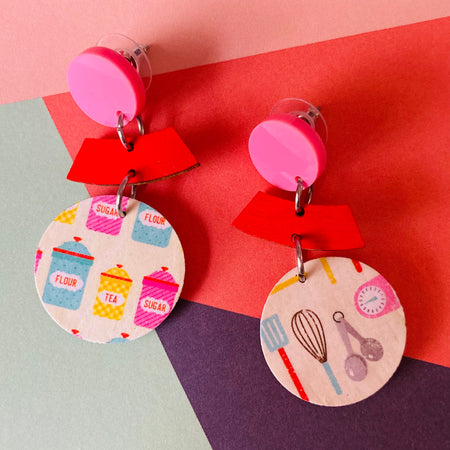 Ready to bake earrings