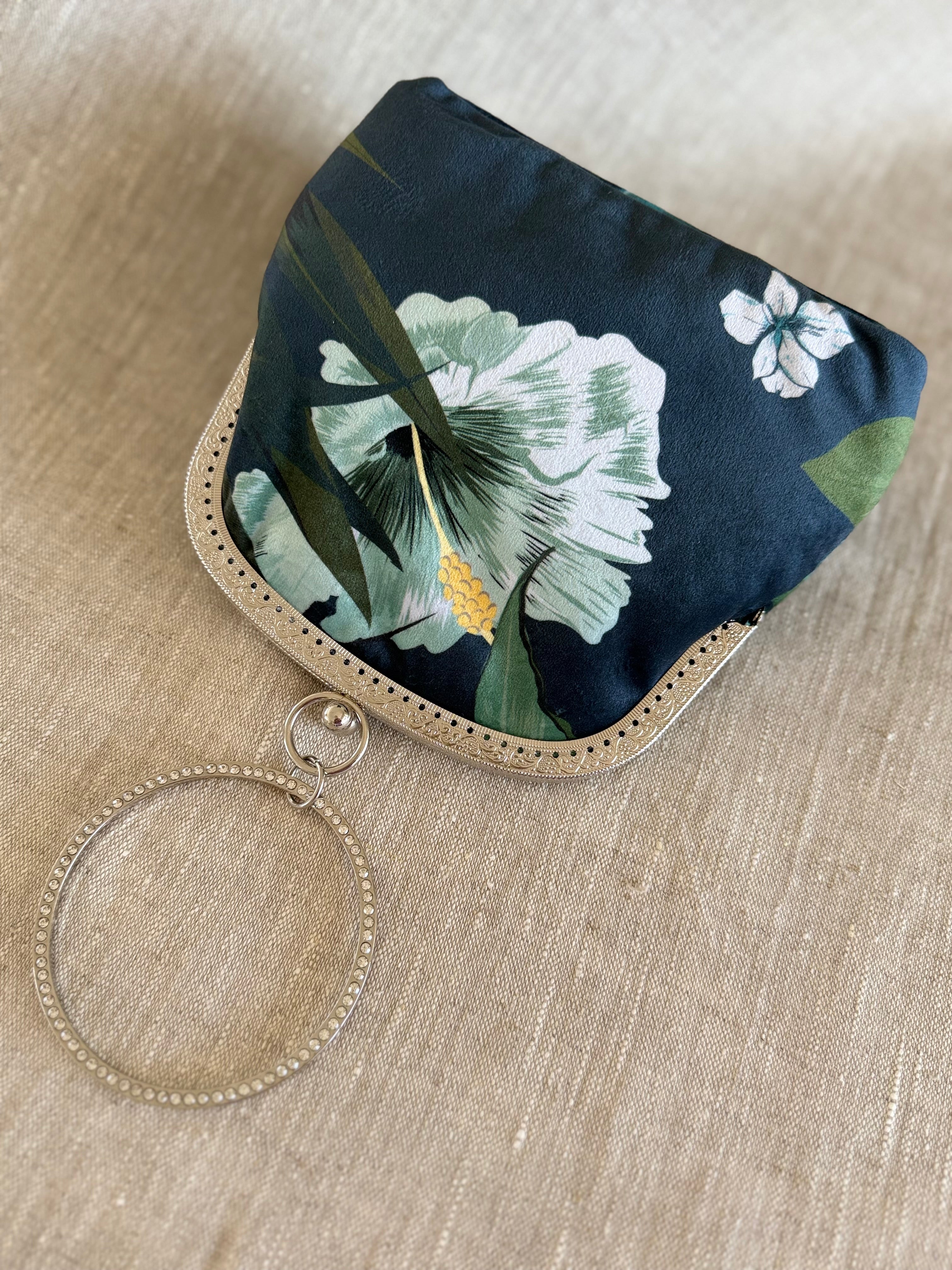 Retro style clutch evening