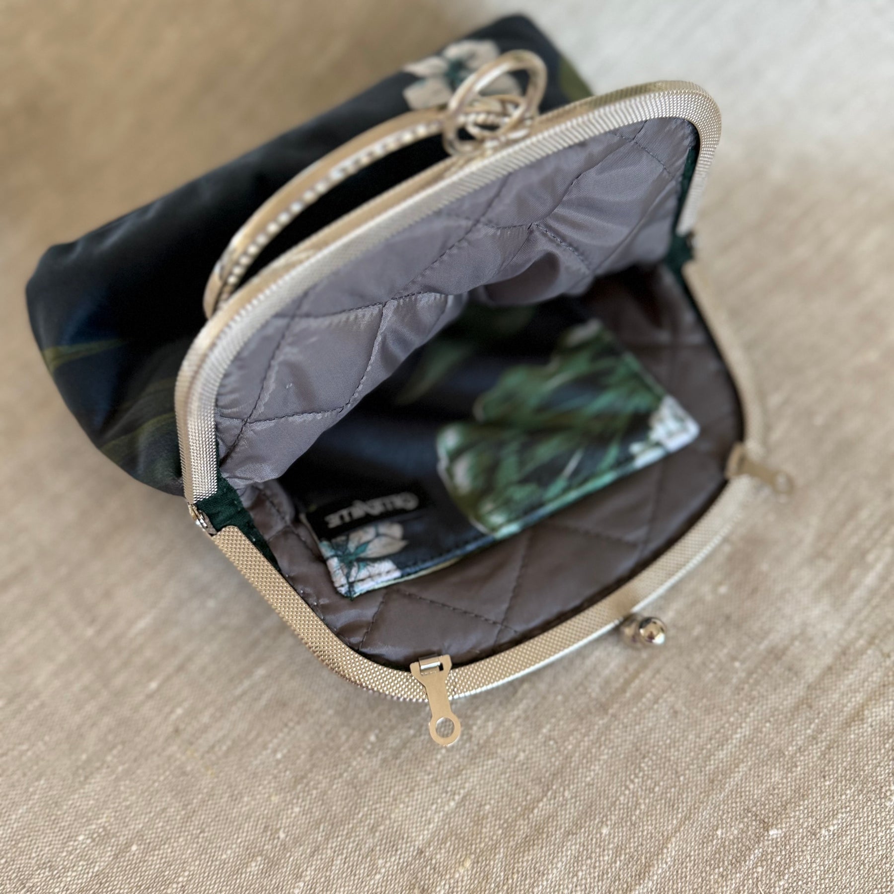 Retro style clutch evening