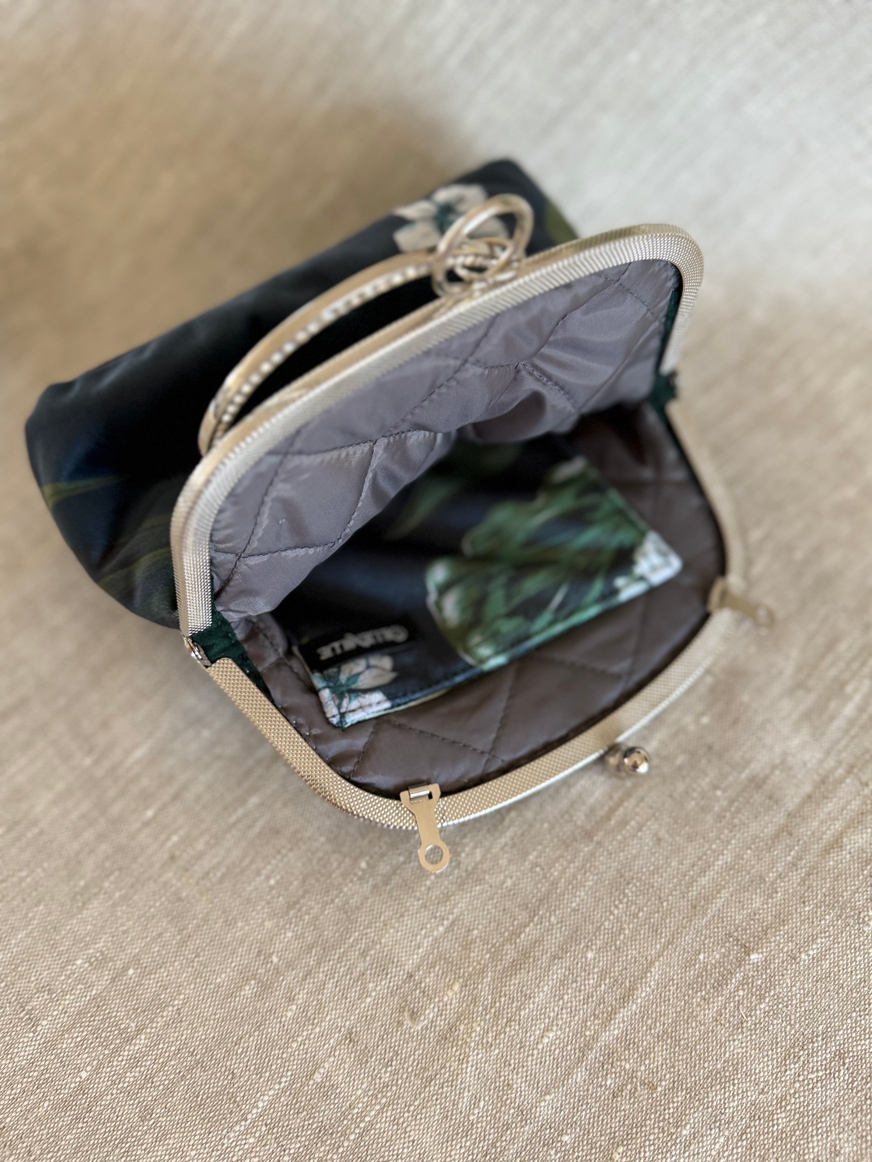 Retro style clutch evening