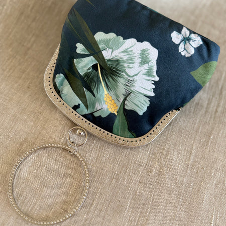 Evening kiss lock purse in Retro Style
