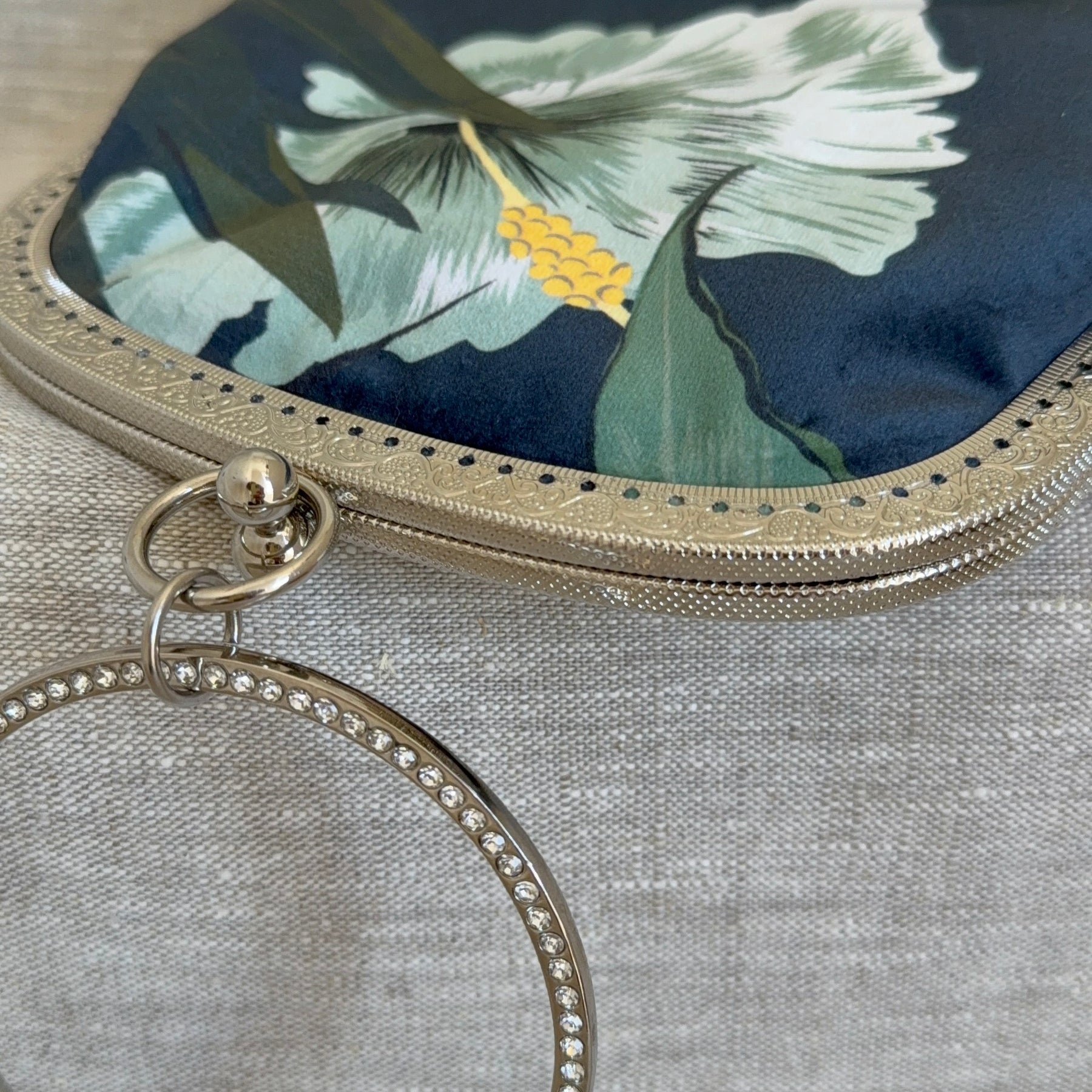 Retro style clutch evening