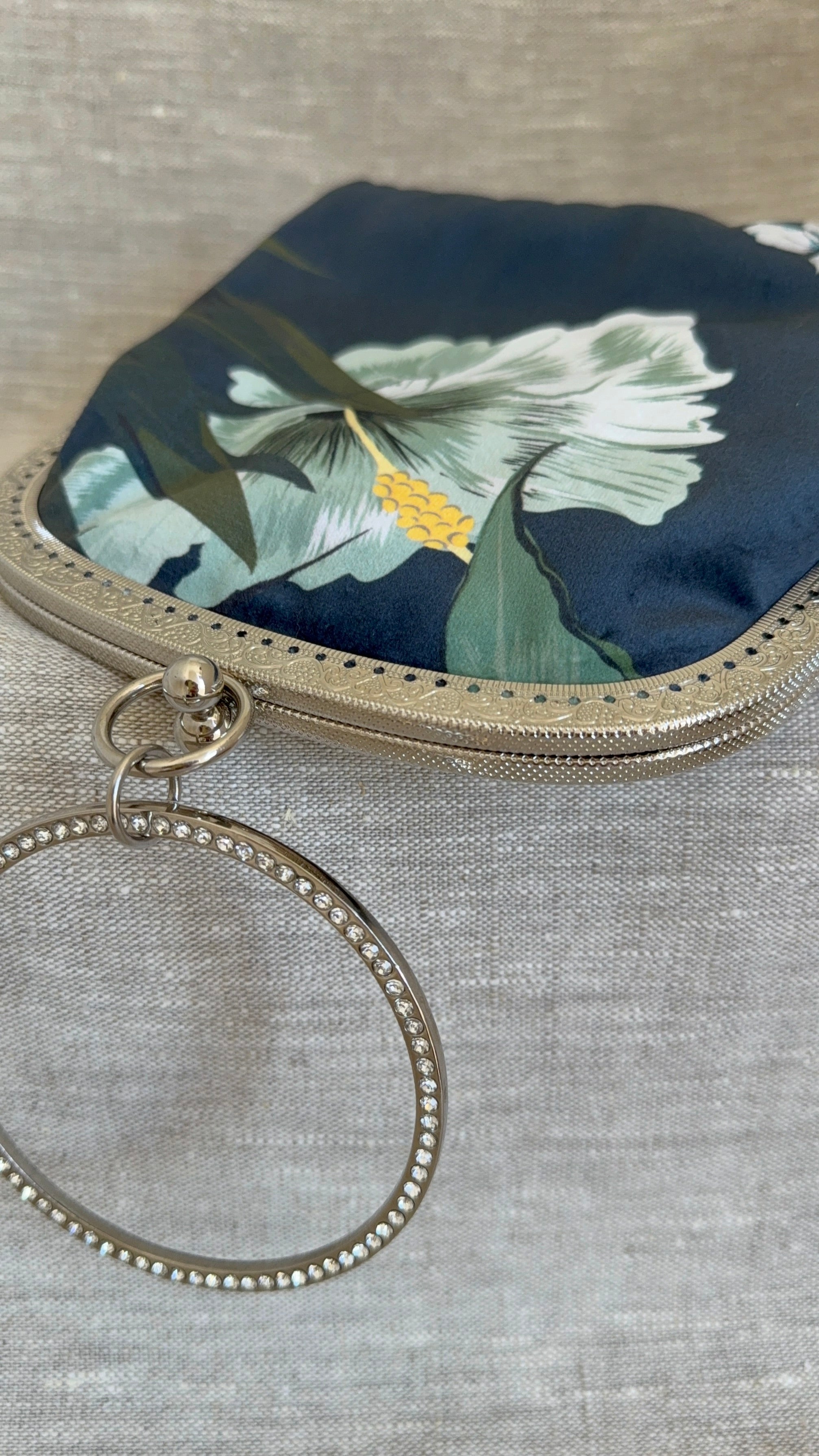 Retro style clutch evening